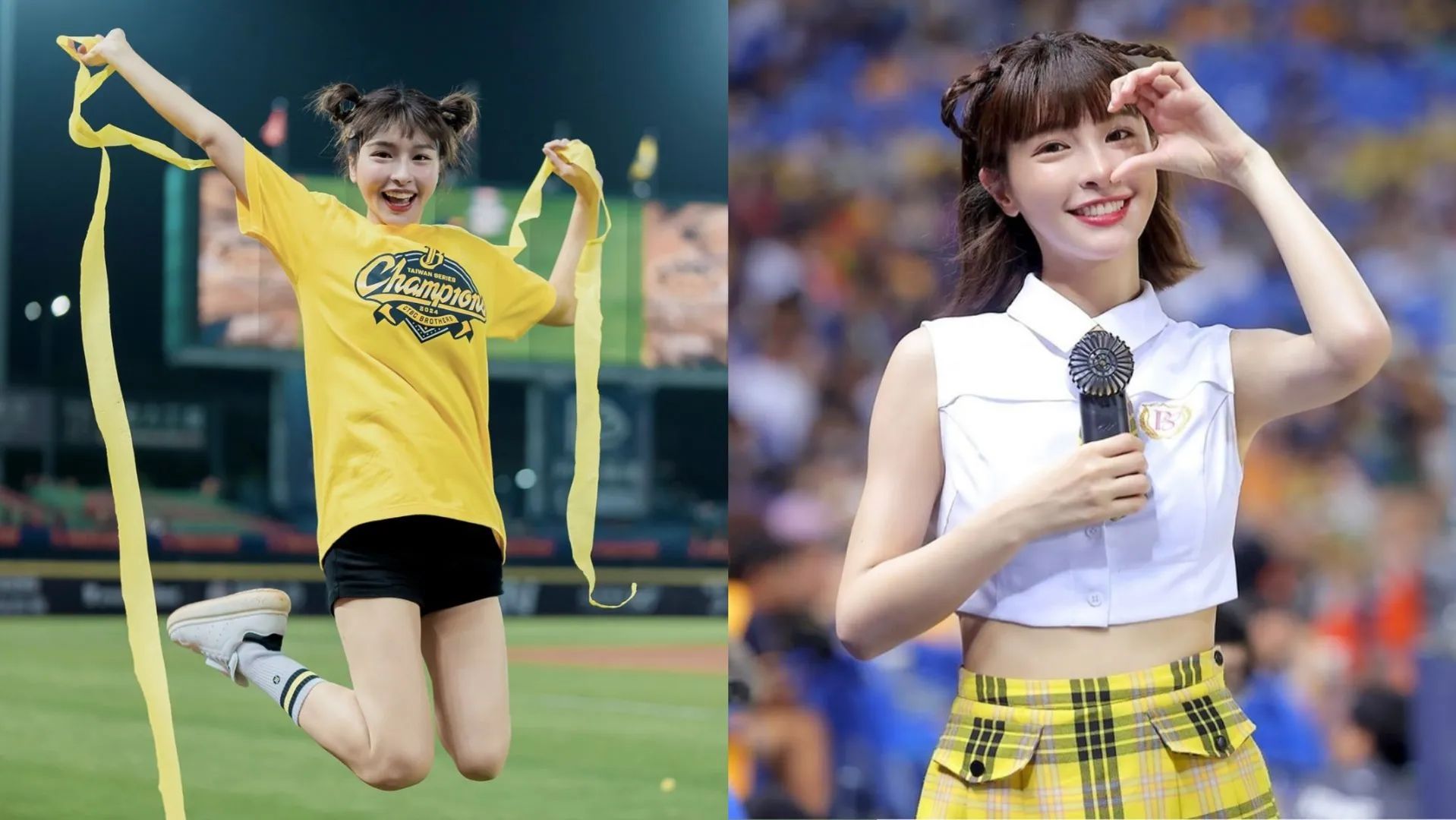 中信兄弟啦啦隊 峮峮 吳函峮（圖／取自IG@qun_04）