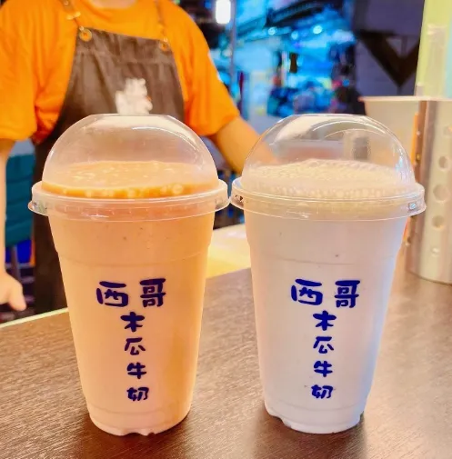 饒河夜市美食推薦｜西哥木瓜牛奶（圖／取自IG@_ghostbang_）