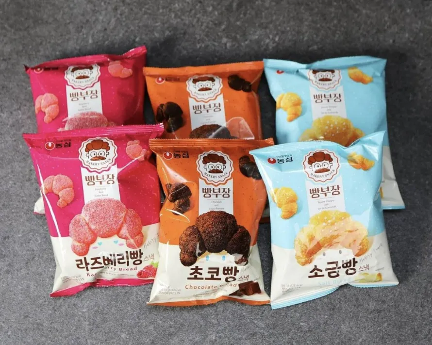 韓國超商必吃美食：農心牛角麵包餅乾（圖／取自IG@nongshim）