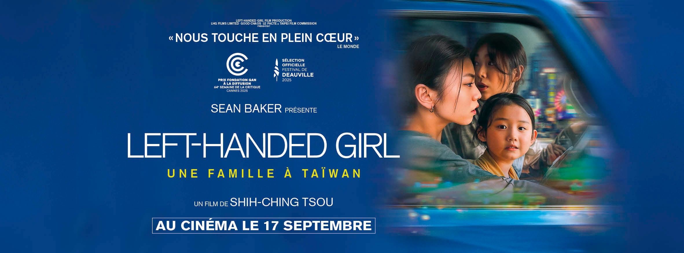 《左撇子女孩》電影海報。（官方臉書）