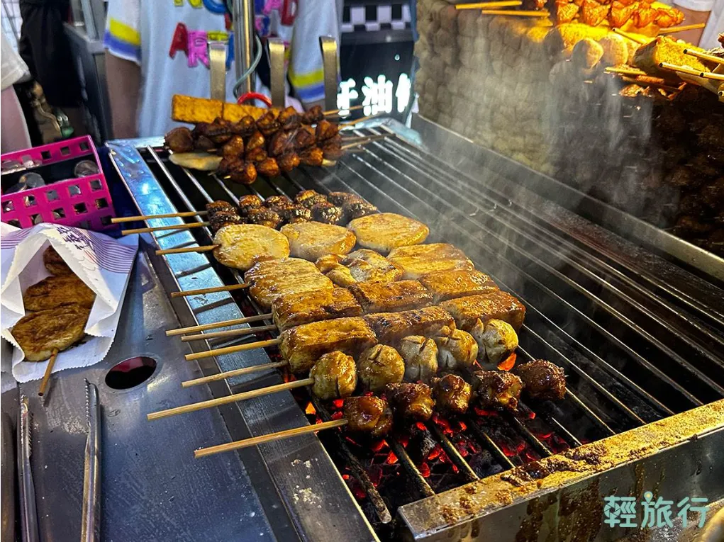 通化夜市必吃美食推薦：百里香碳烤。（圖／輕旅行提供）