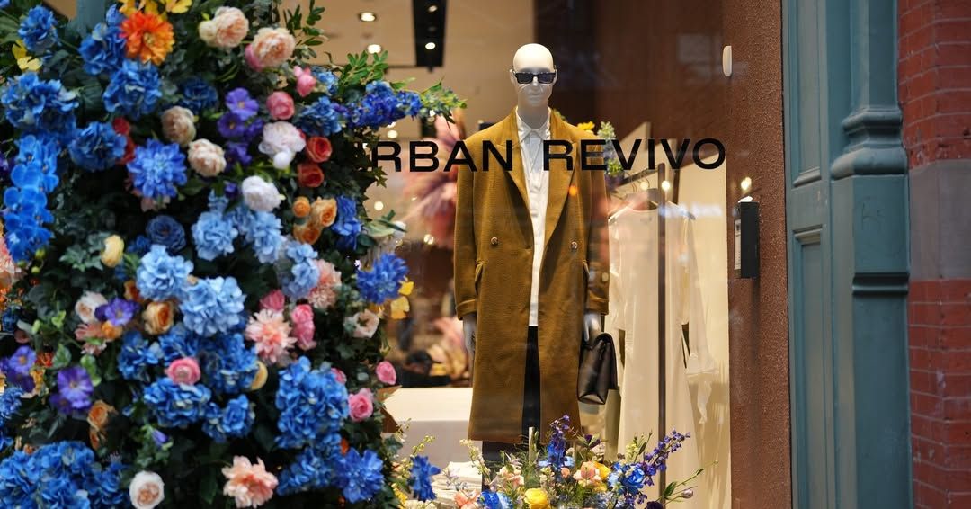 2025年2月28日。有「中國版Zara」之稱的快時尚品牌Urban Revivo在美國紐約蘇活區（SoHo）的門市。（取自Urban Revivo官方Instagram：@urbanrevivo）
