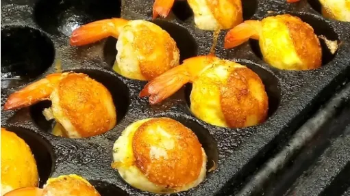 六合夜市必吃美食推薦｜和及鳥蛋蝦球（圖／和及鳥蛋蝦球官網）