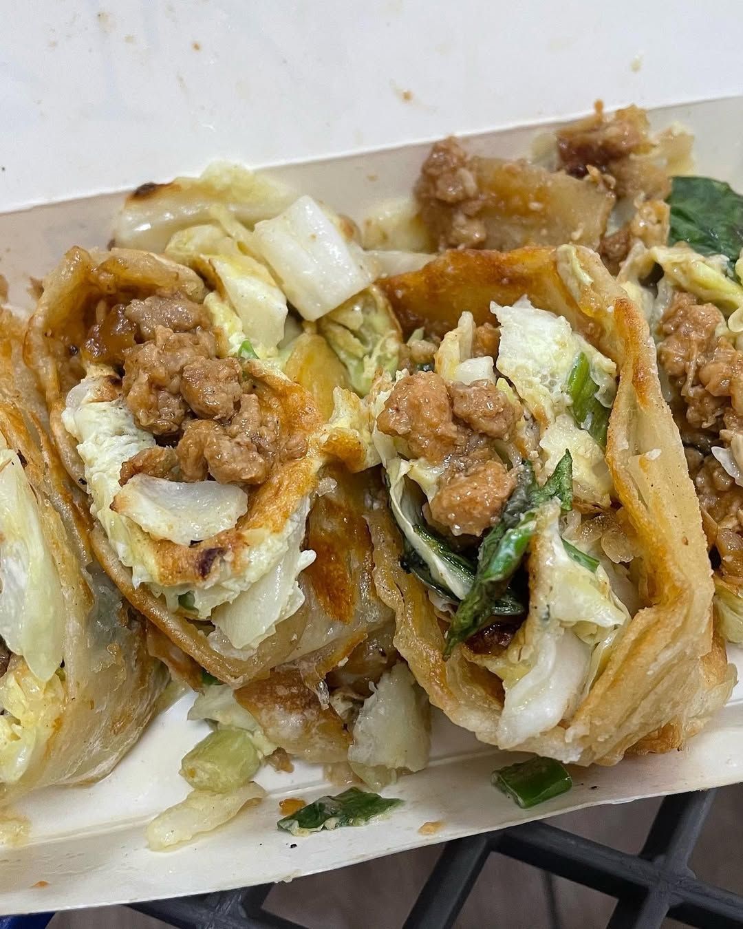 萬華美食推薦：小米手工蛋餅。（圖／取自IG@lao__0329）