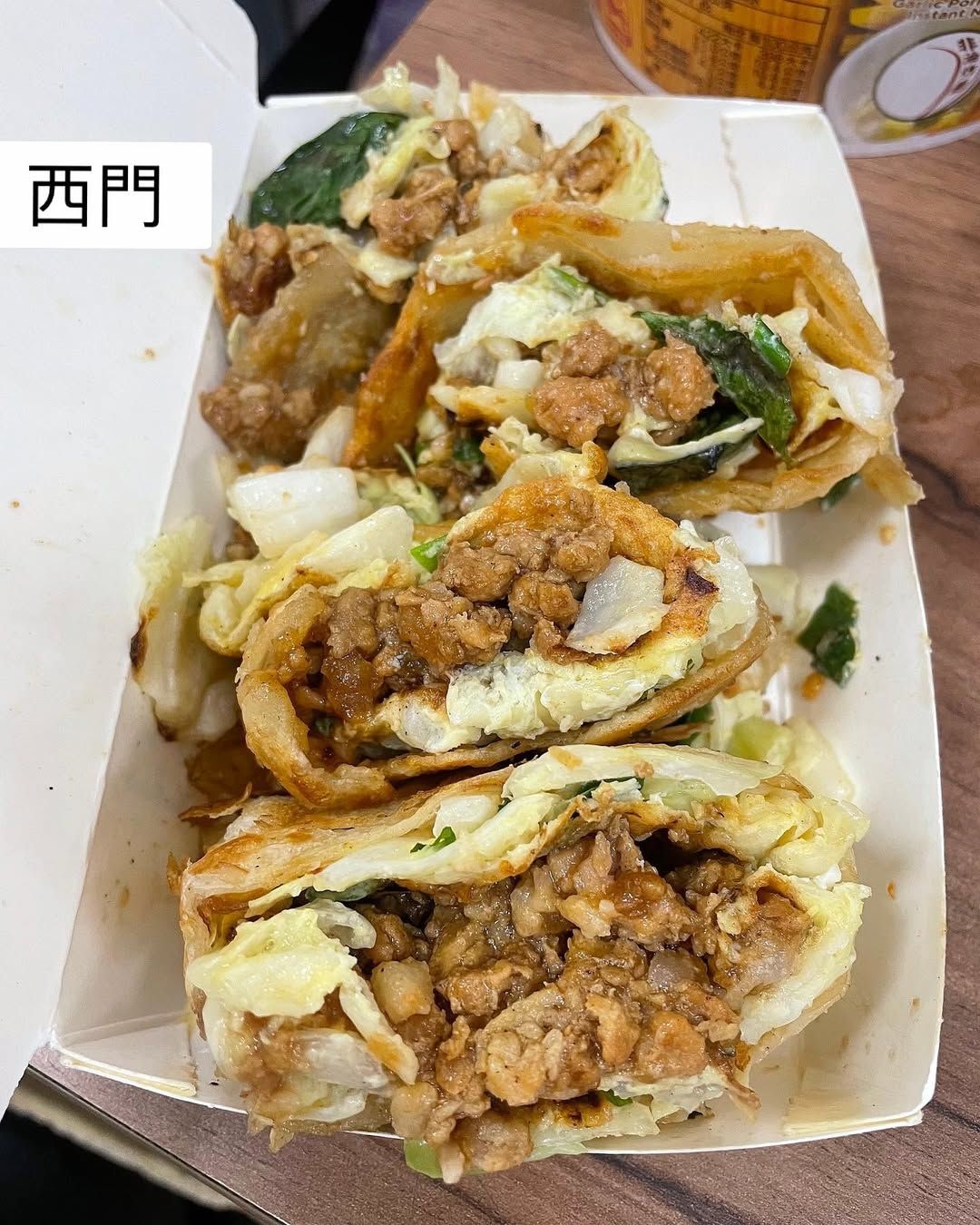 萬華美食推薦：小米手工蛋餅。（圖／取自IG@lao__0329）