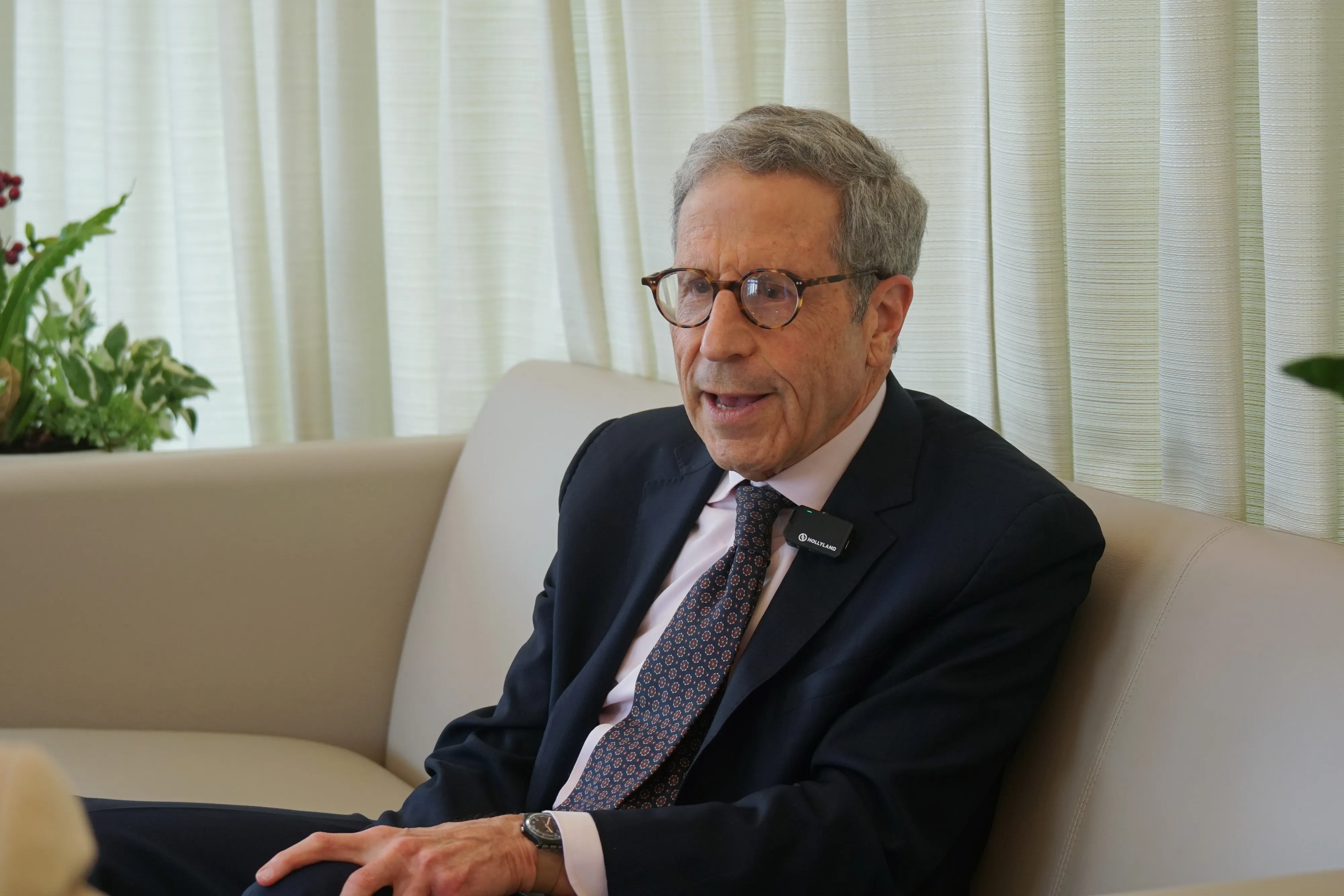 20251215-諾貝爾經濟獎得主Eric Maskin專訪。（蔡親傑攝）