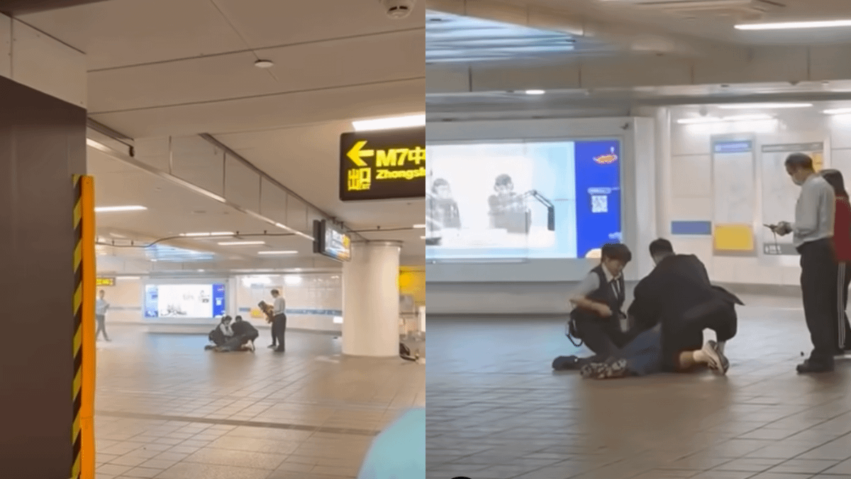 余家昶曾在2014年鄭捷事件發生時表示，如果自己在場，一定會挺身而出制止暴力。（圖／翻攝自記者爆料網）