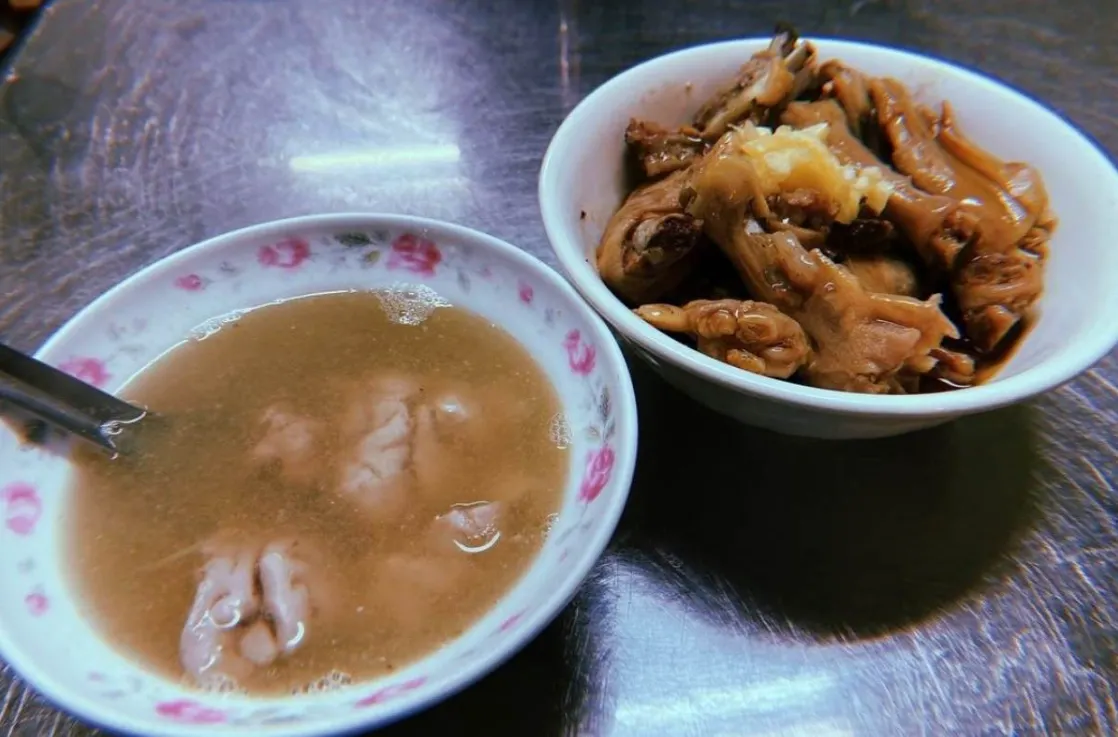 台南中西區美食推薦：阿明豬心冬粉。（圖／取自IG@samanthaxin）