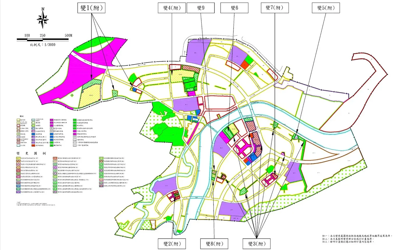 三峽公設專通案都市計畫變更示意圖（圖/新北市政府城鄉發展局）