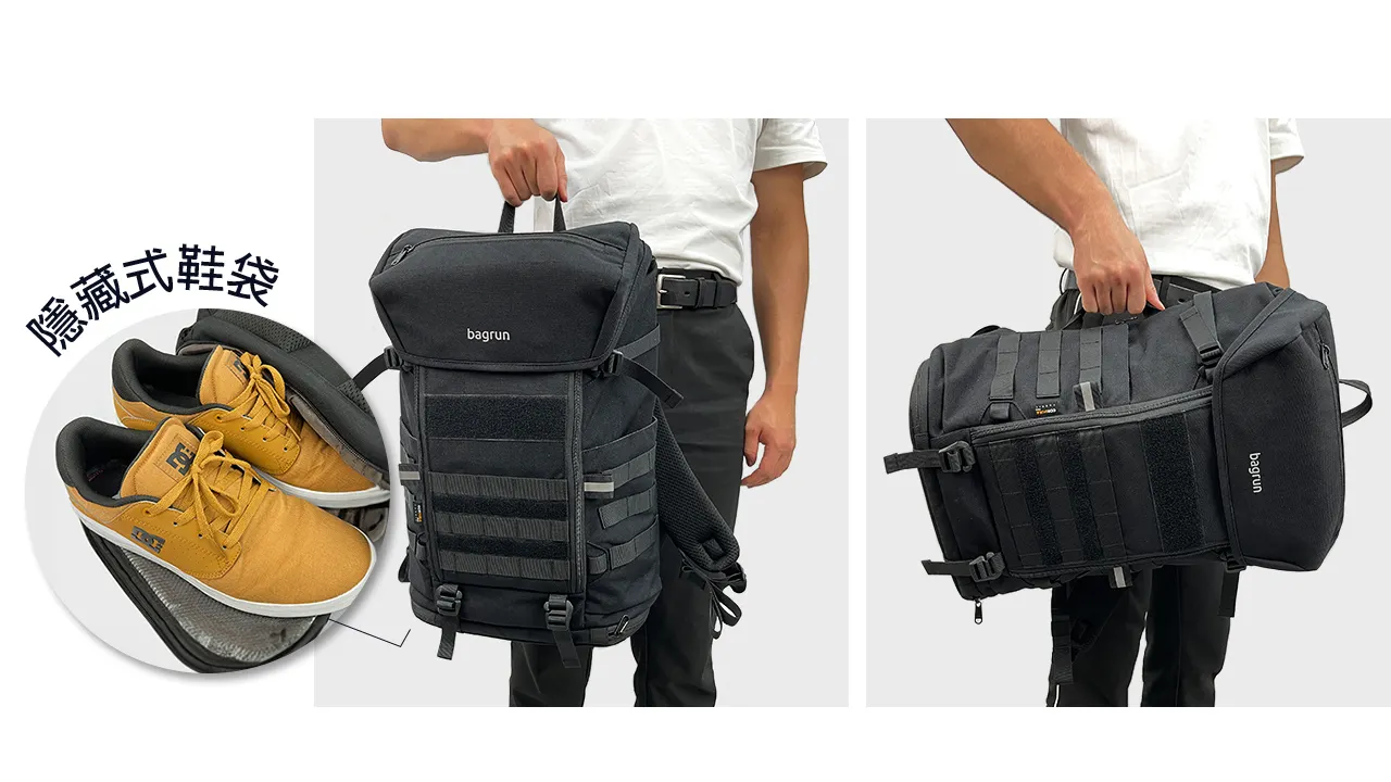 倍勁透過特殊版型設計，將「數位收納」與「生活置物」進行乾濕分離或獨立隔層規劃。（圖片來源：倍勁官網）