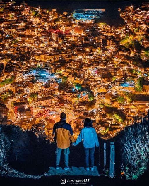 新北夜景推薦｜基隆山（圖／取自IG@qinyanpeng127）