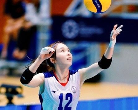 廖苡任為臺灣女子排球選手，曾加入日本V聯賽福岡自由快樂。(圖/新北市青年局提供)