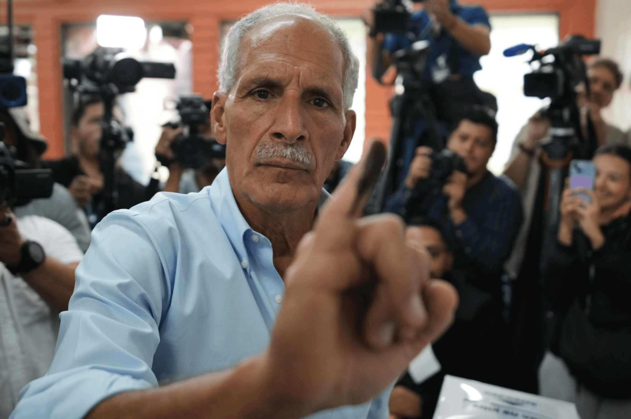 宏都拉斯總統當選人阿斯夫拉。（美聯社）