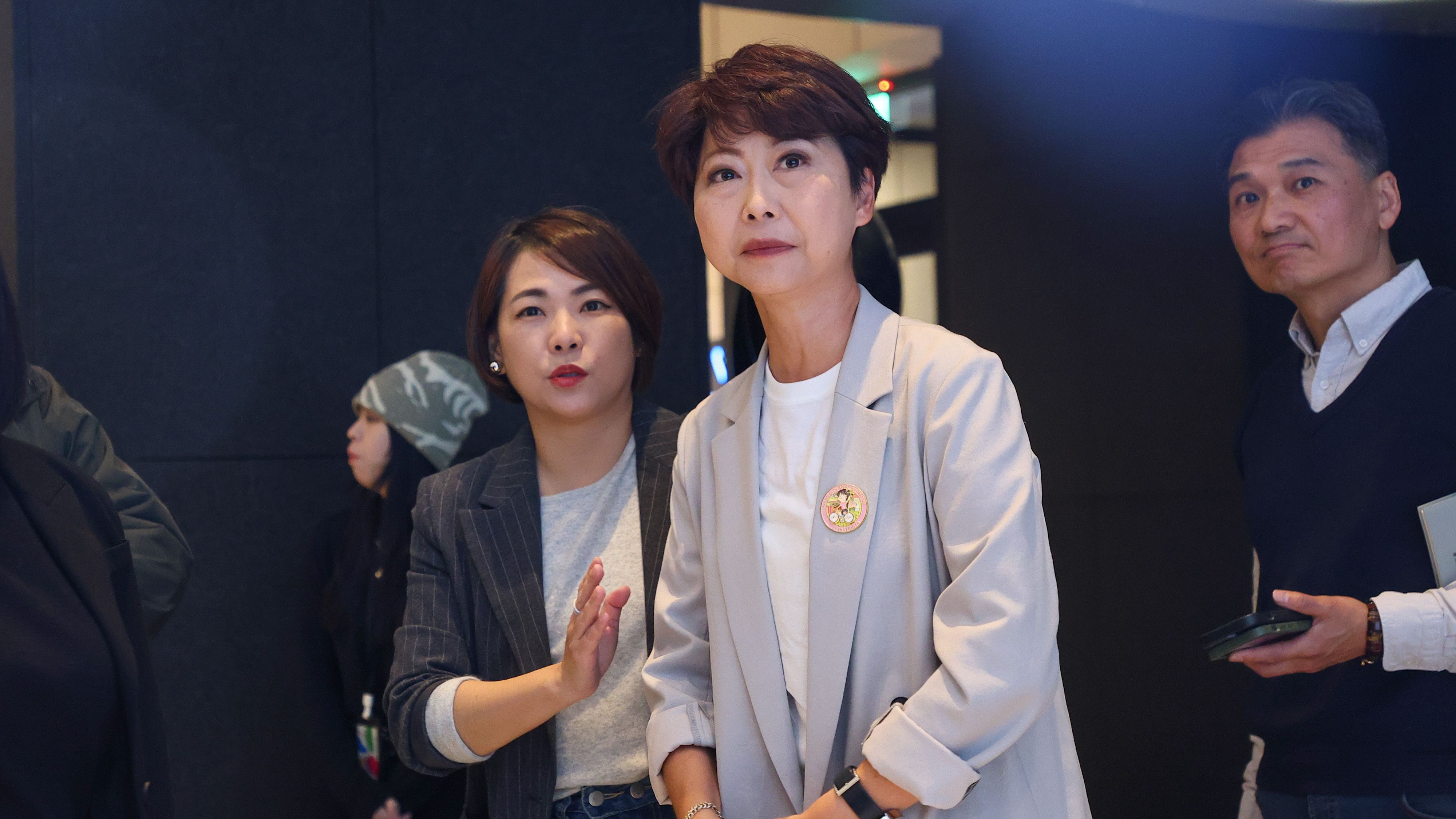 20251227-民進黨台南市長初選參選人陳亭妃27日出席2026民進黨台南市長提名政見會。（顏麟宇攝）