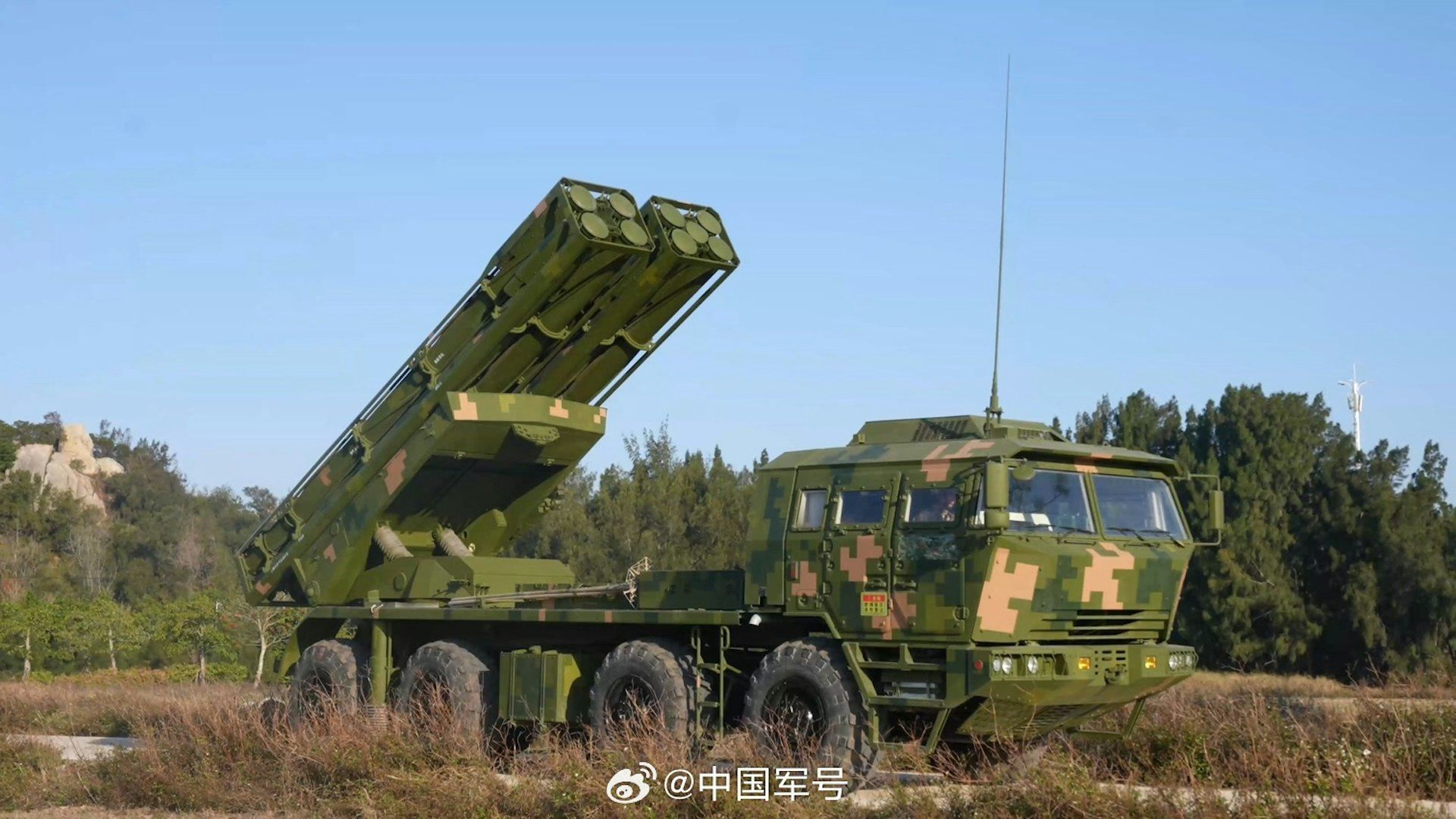 2025年12月29日，東部戰區位台灣周邊開展「正義使命-2025」軍演。（中國軍號）