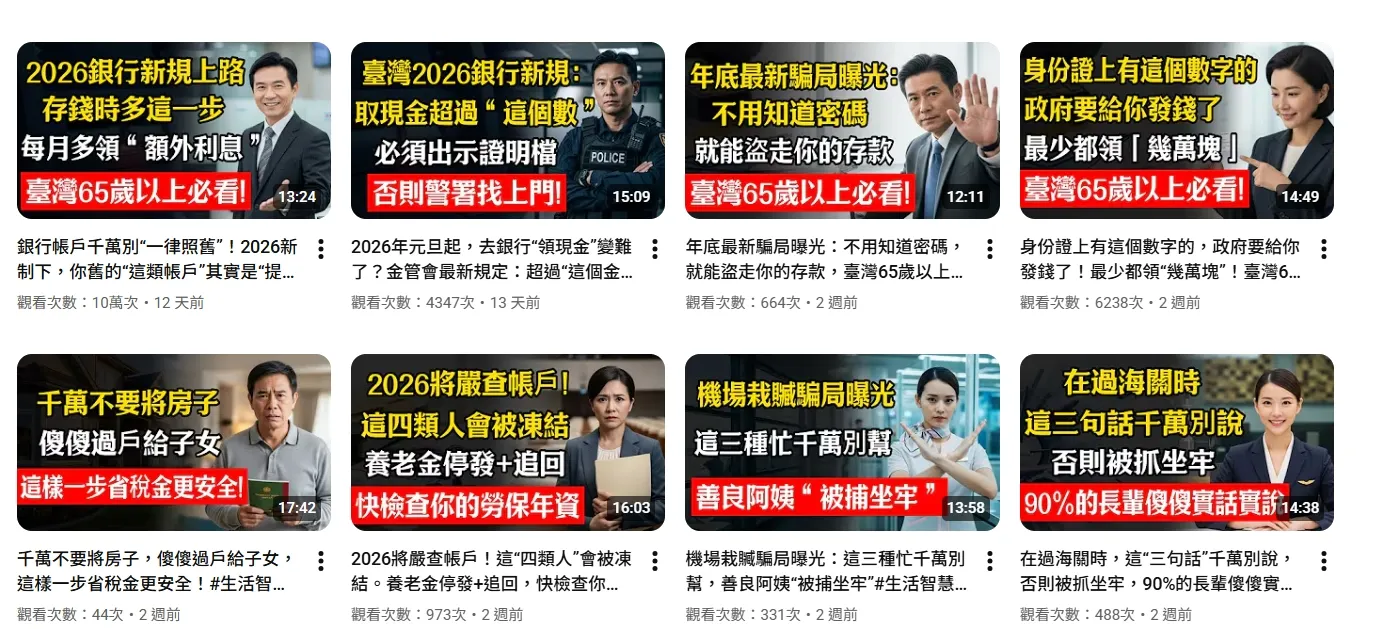 詐騙AI影片(圖/擷取自YT)