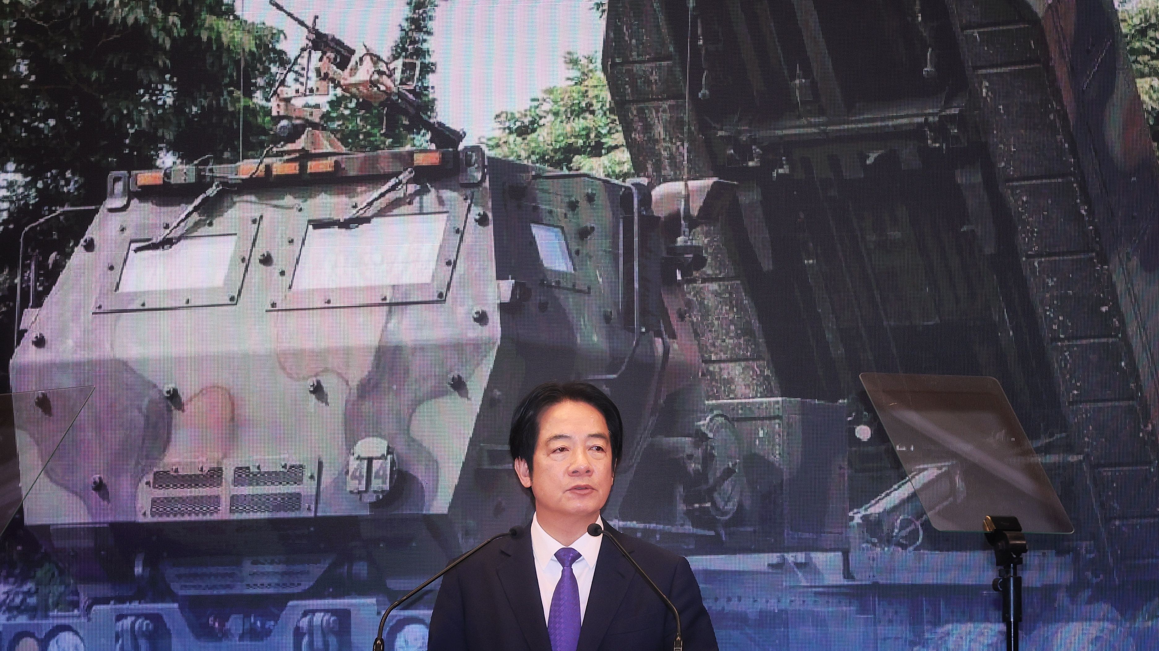 20260101-總統賴清德1日發表「2026新年談話」。（柯承惠攝）