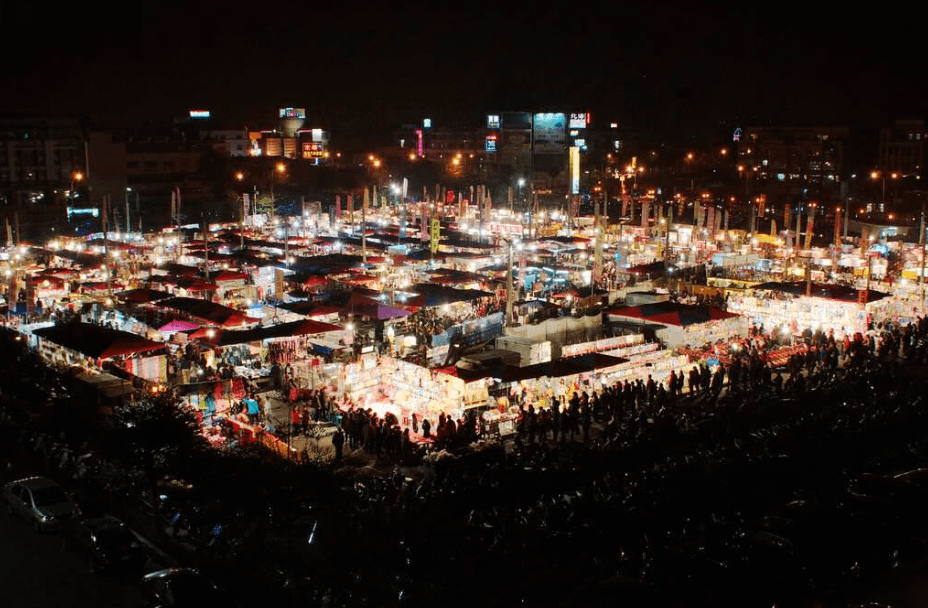 台南夜市推薦：花園夜市。（圖／取自台南旅遊網）