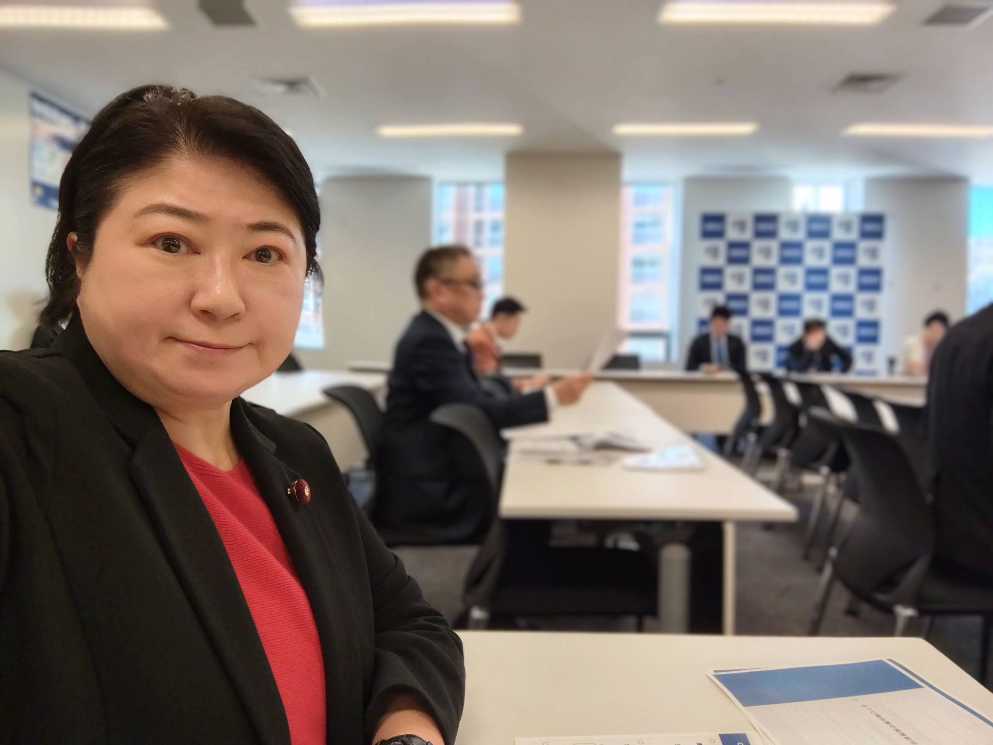 日本立憲民主黨眾議員小宮山泰子。（翻攝自小宮山泰子官方粉專）