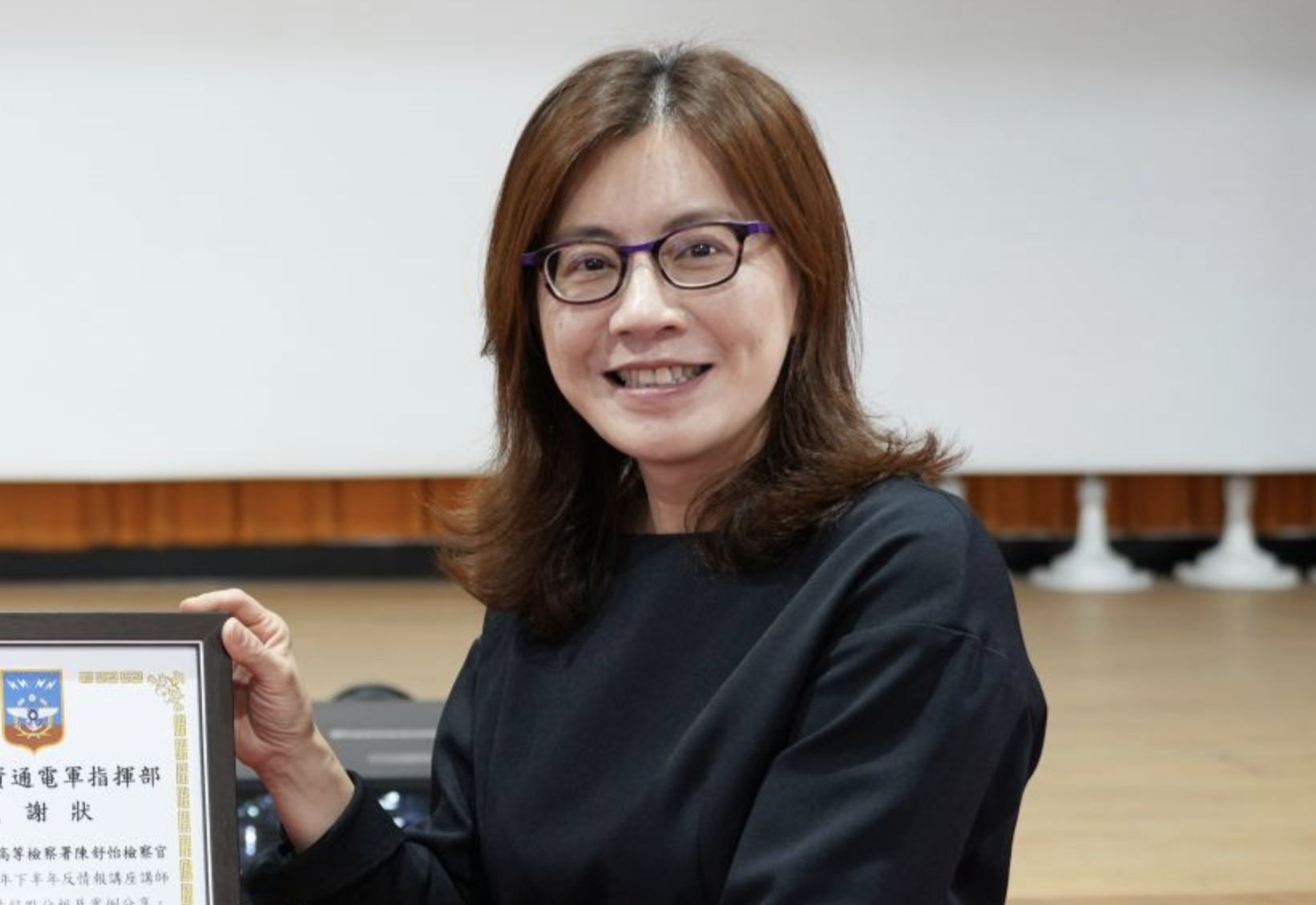 台灣高等檢察署檢察官陳舒怡。（翻攝自青年日報）