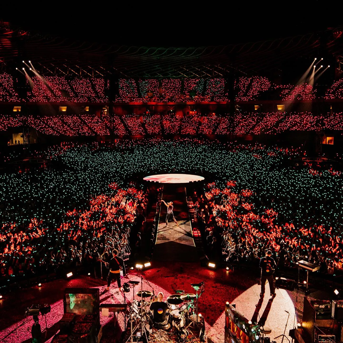 Coldplay演唱會。(取自Coldplay臉書粉絲專頁)