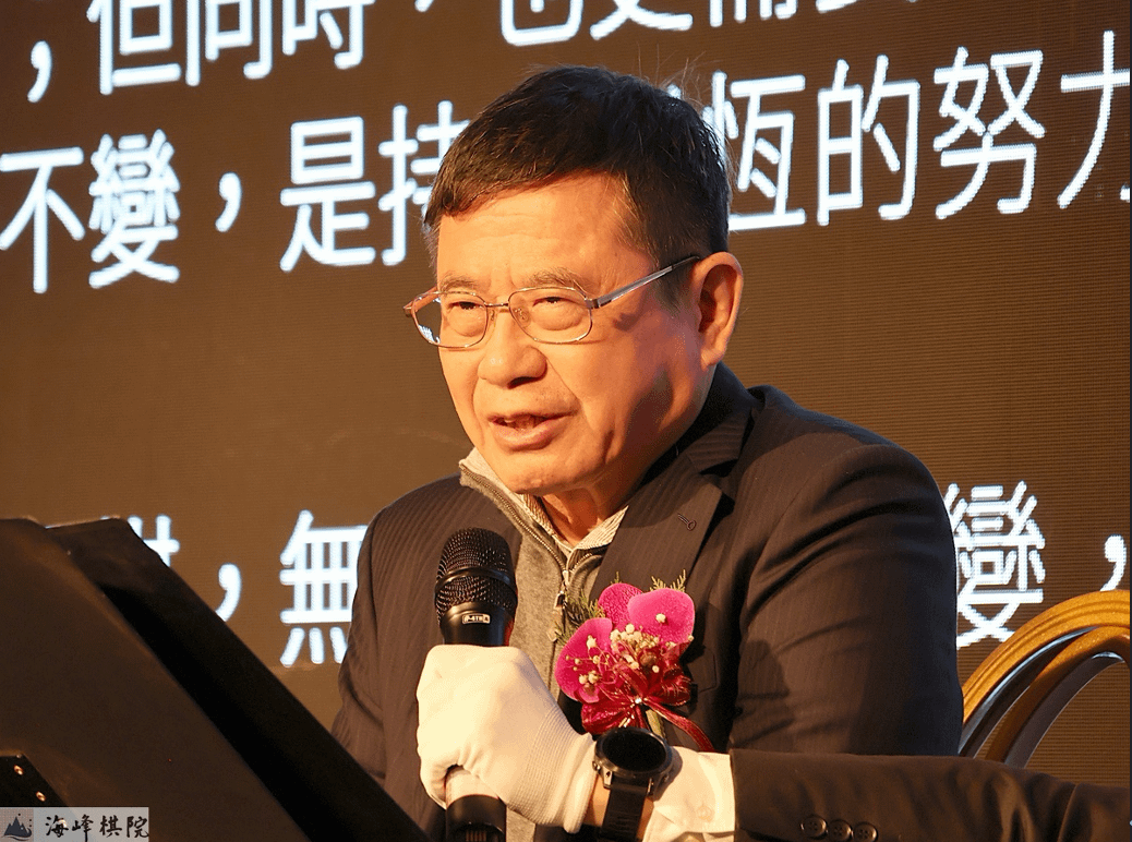 海峰棋院董事長林文伯。（海峰棋院）