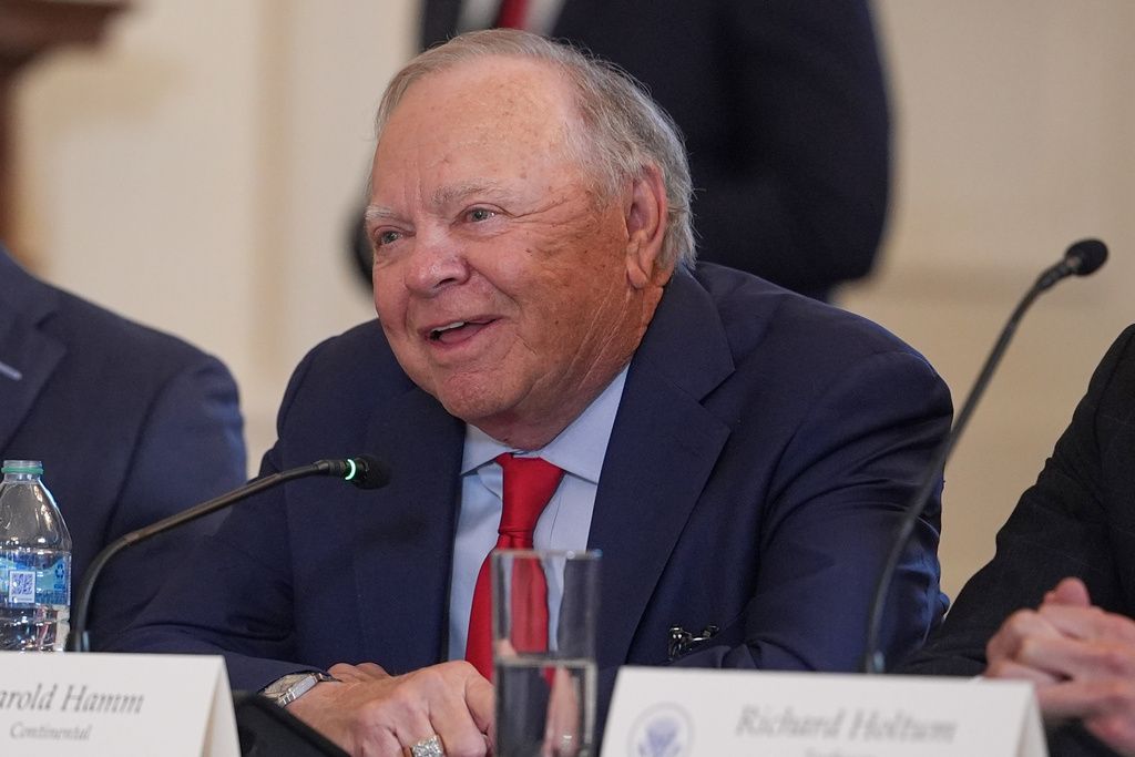 川普長期盟友、Continental Resources創辦人哈洛德・漢姆（Harold Hamm）。（美聯社）