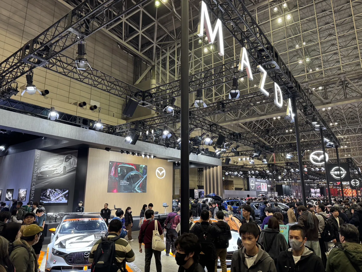 20260111-2026年世界最大級改裝車盛會「東京改裝車展」於1月9日在幕張展覽館正式揭幕。（黃信維攝）