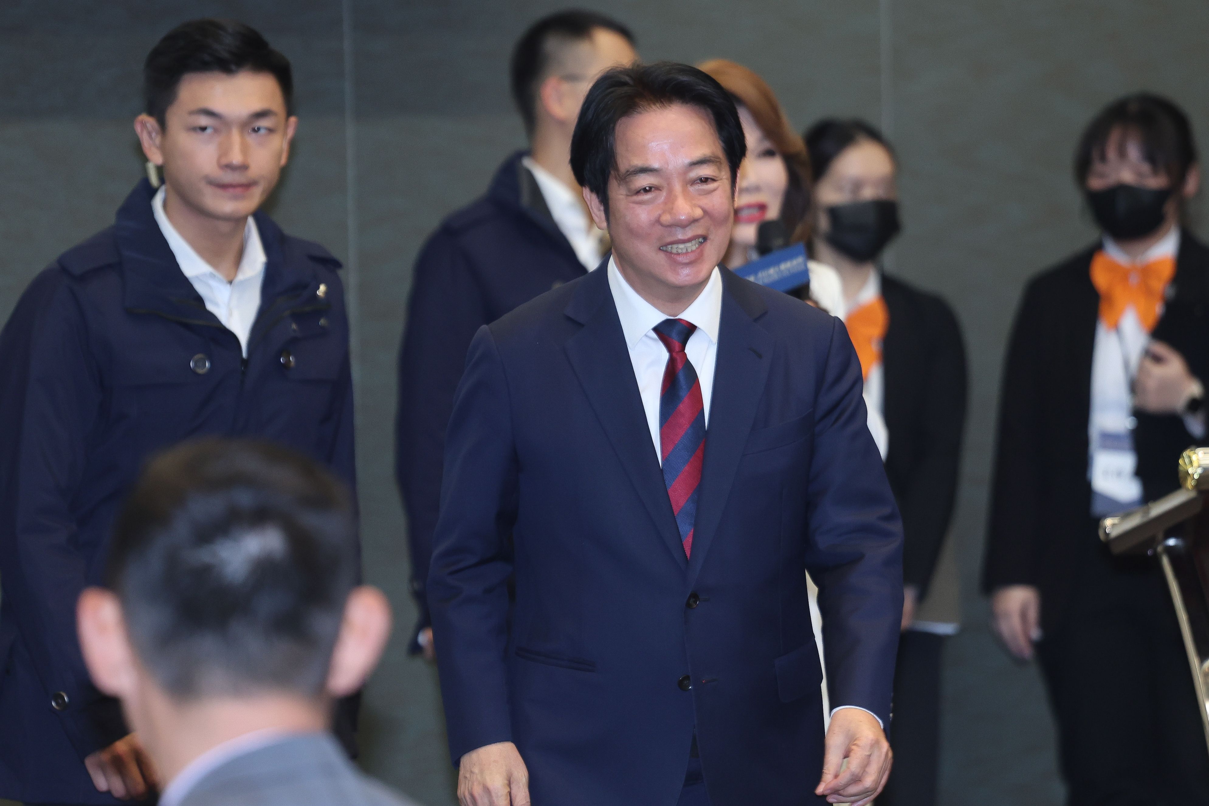 20260111-總統賴清德出席「2026 諾貝爾大健康論壇」開幕典禮。（陳品佑攝）