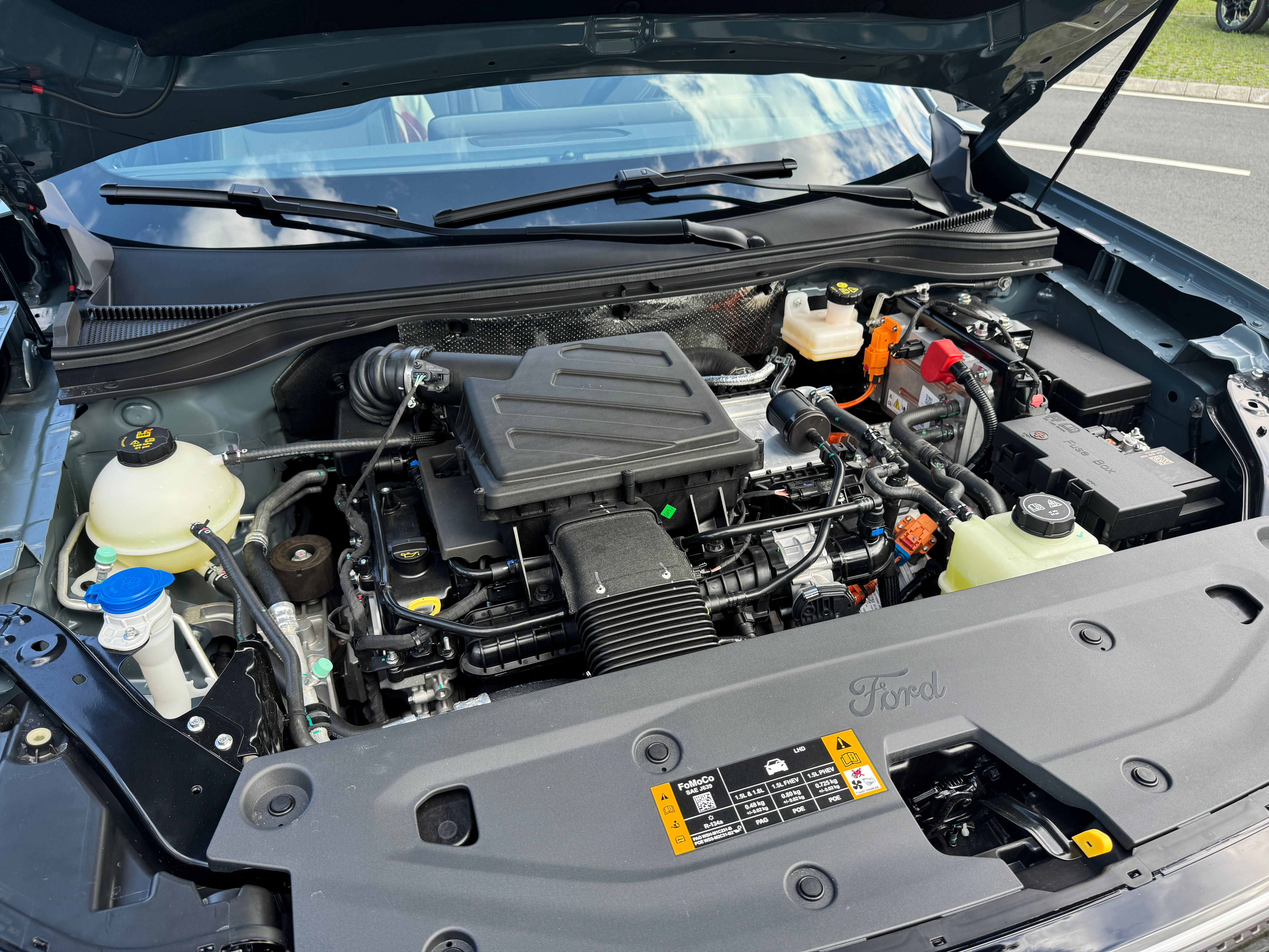 搭載1.5T Per4mance Hybrid四電驅渦輪油電系統，激發綜效最大馬力245hp/扭力55.6kgm的動力輸出。（劉芯衣攝）