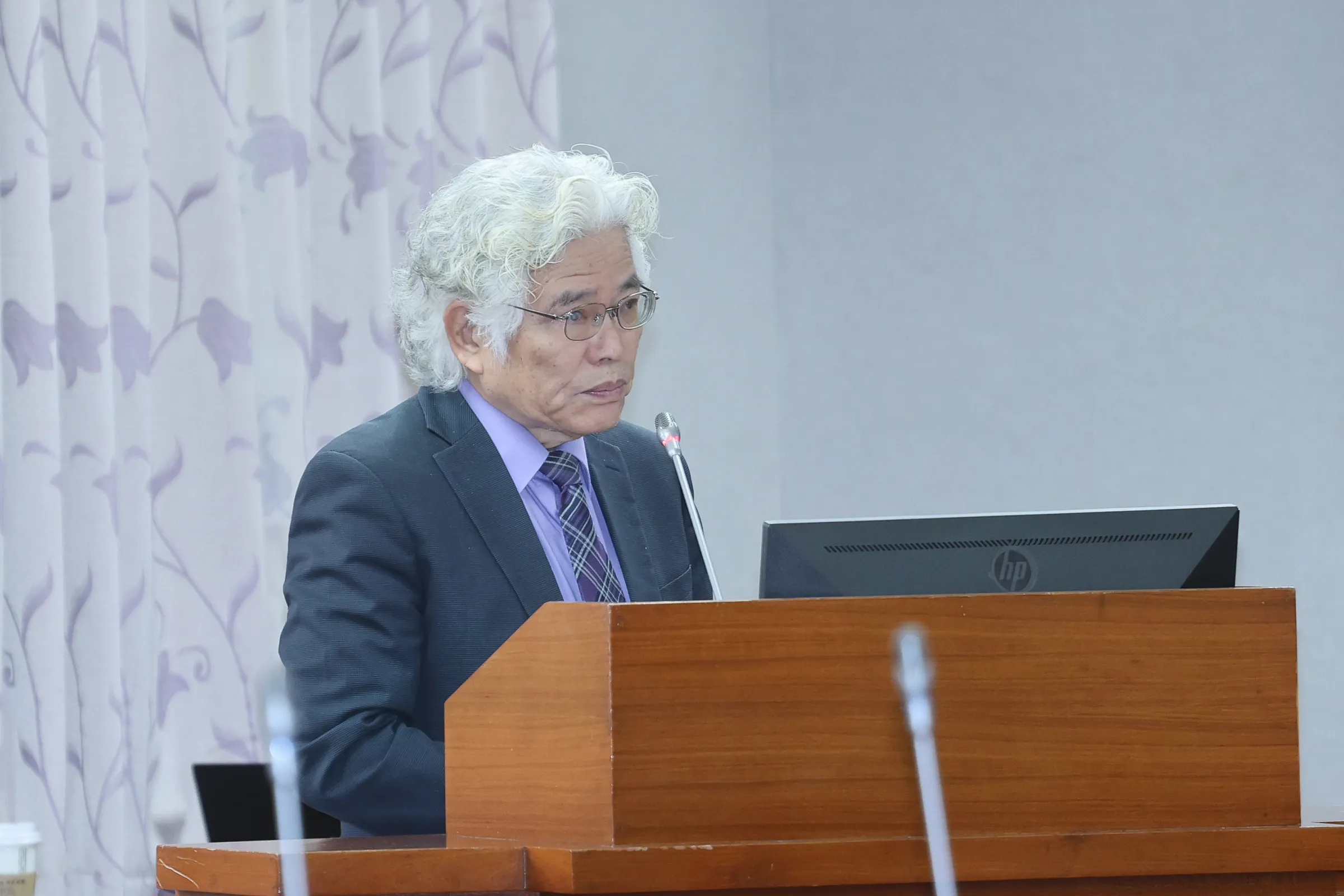 20260112-銓敘部長施能傑備詢。（陳品佑攝）