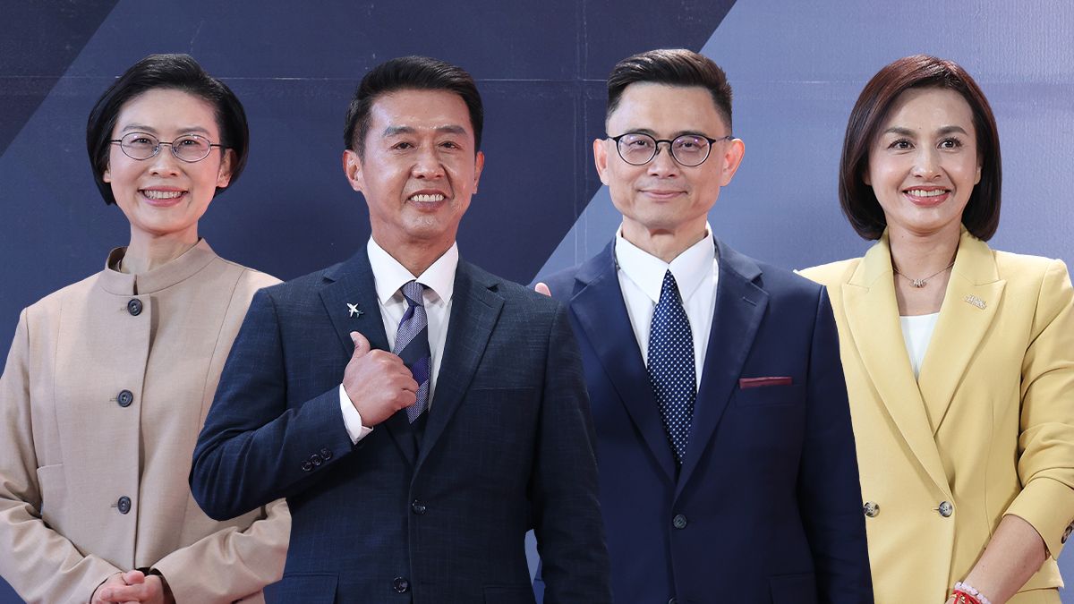 20260112-民進黨高雄市長初選參選人林岱樺、許智傑、賴瑞隆、邱議瑩(陳品佑攝)