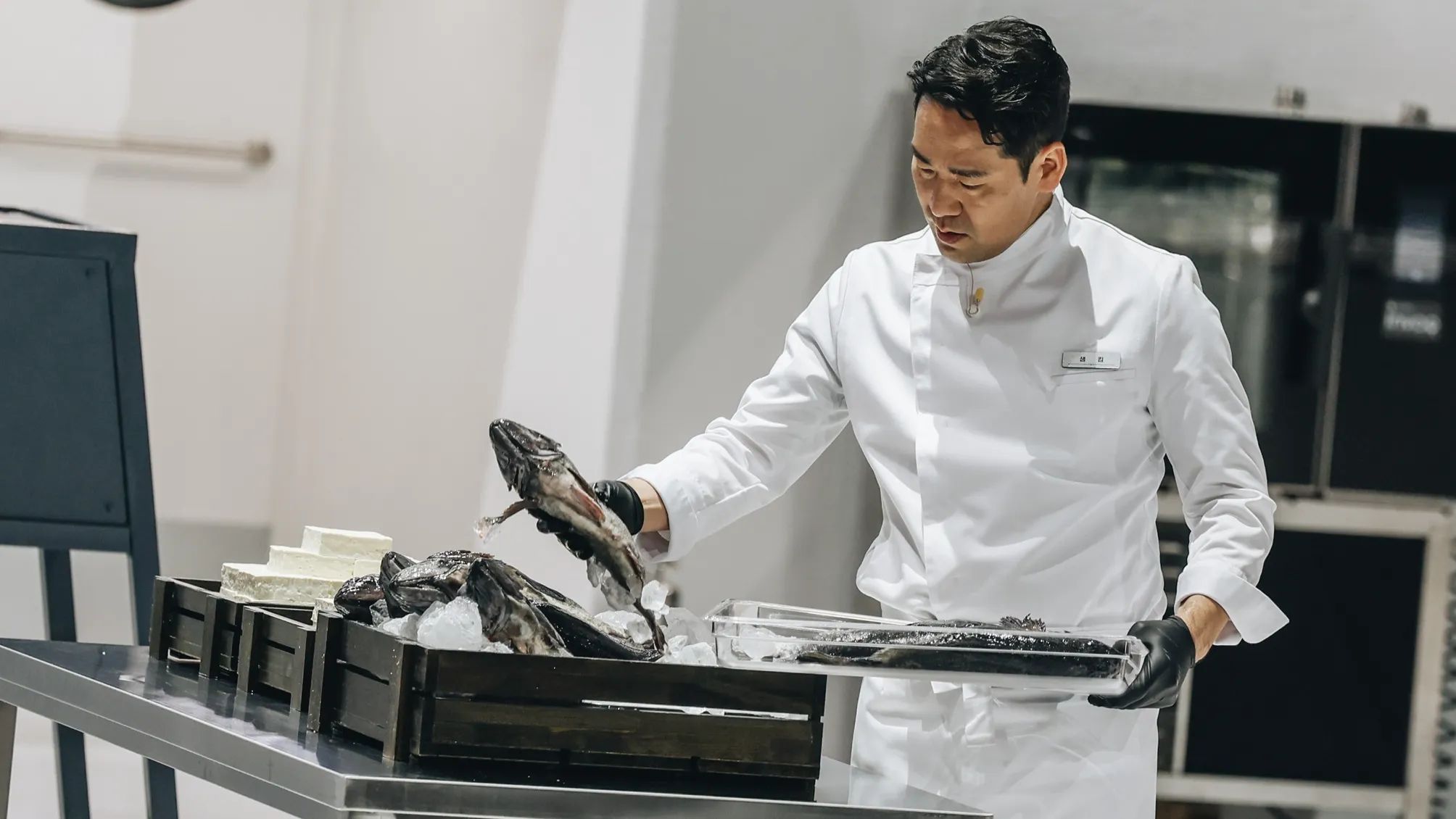 Netflix《黑白大廚2》Sam Kim。(圖/ Netflix提供)