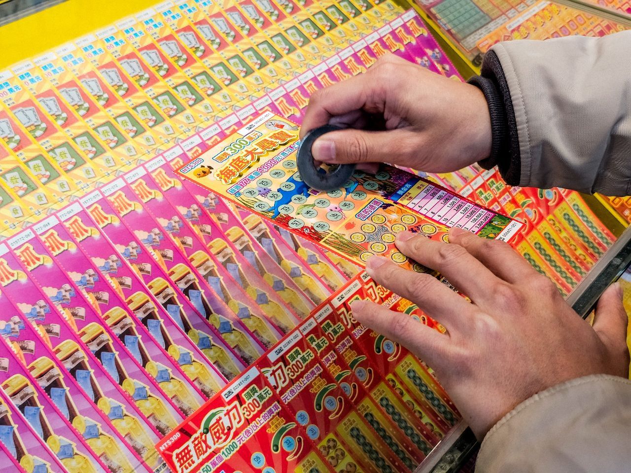 2026馬年刮刮樂（資料照／洪煜勛攝）