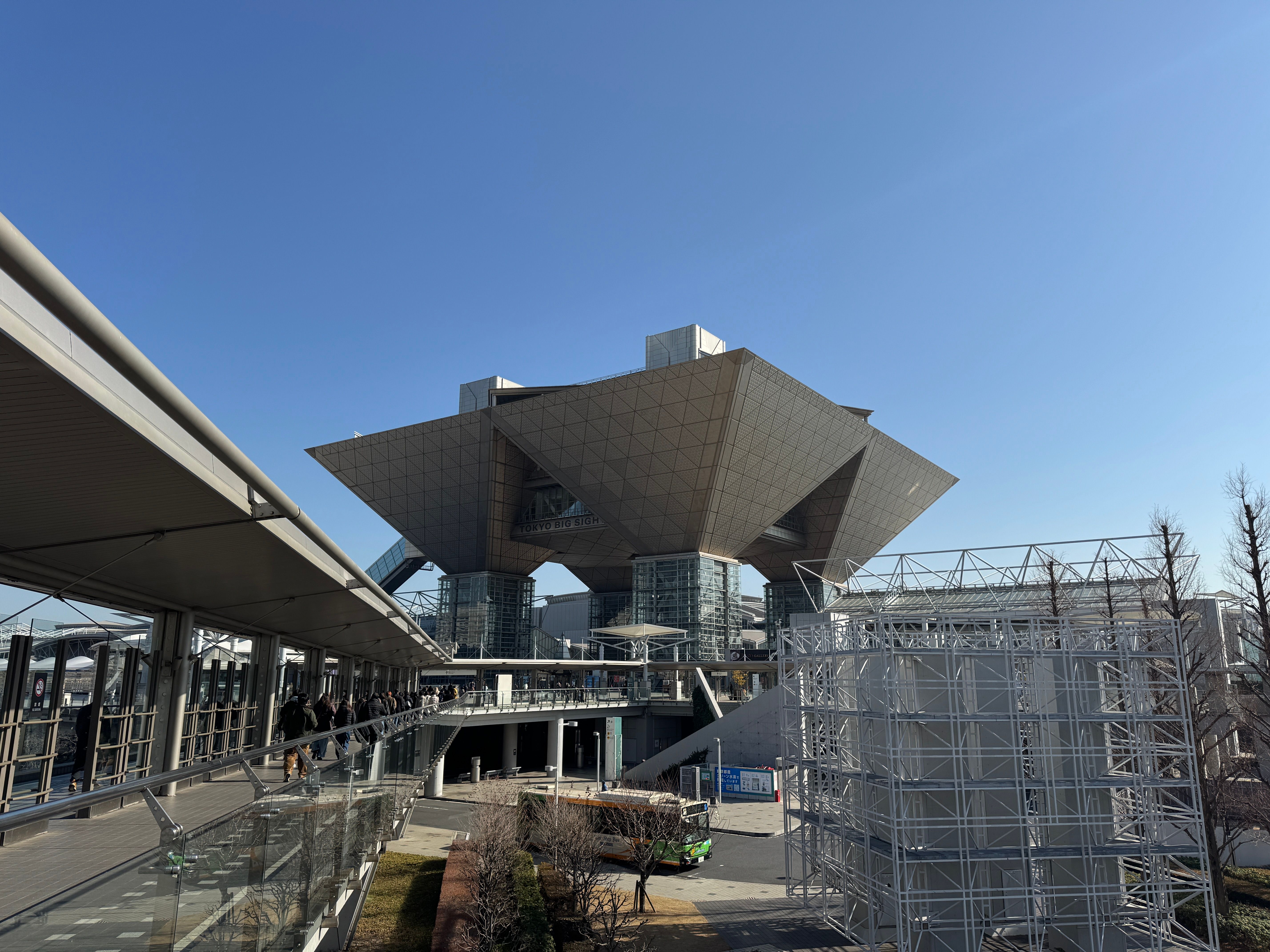 東京ビッグサイト。黃信維
