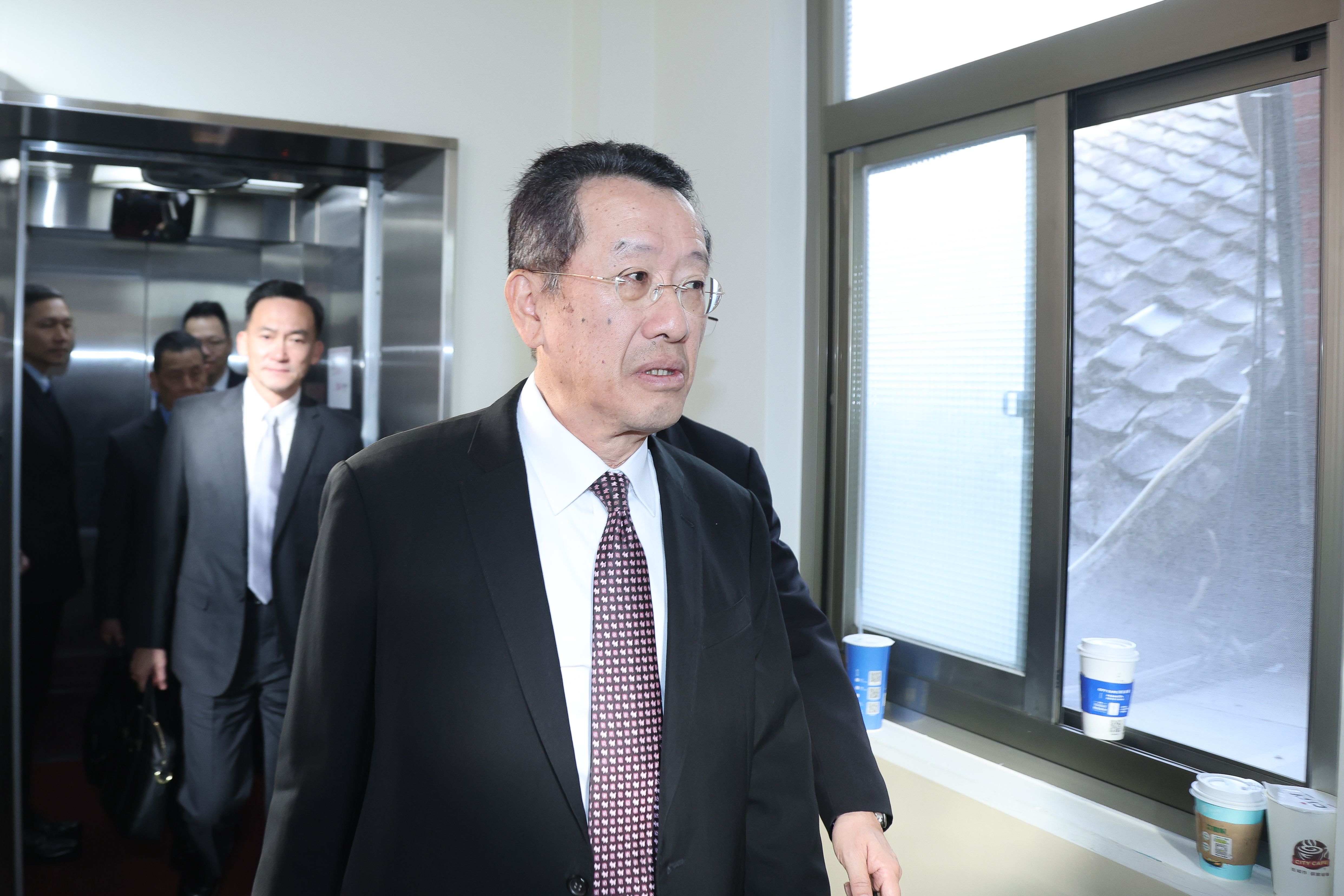 20260119-國防部長顧立雄赴立院報告並備詢。（陳品佑攝）