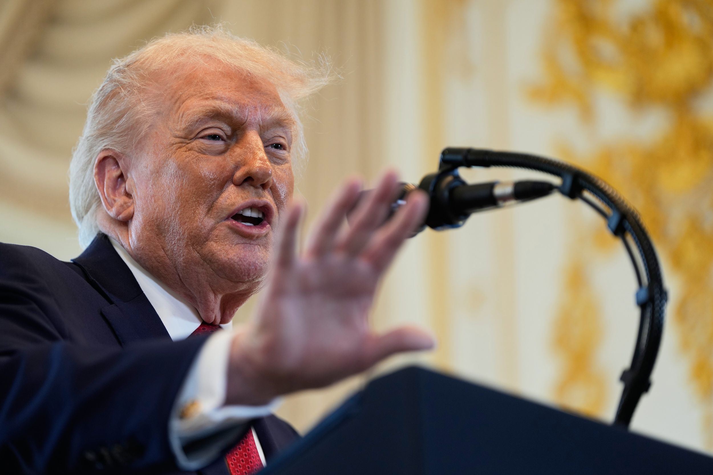 美國總統川普（Donald Trump）。（美聯社）