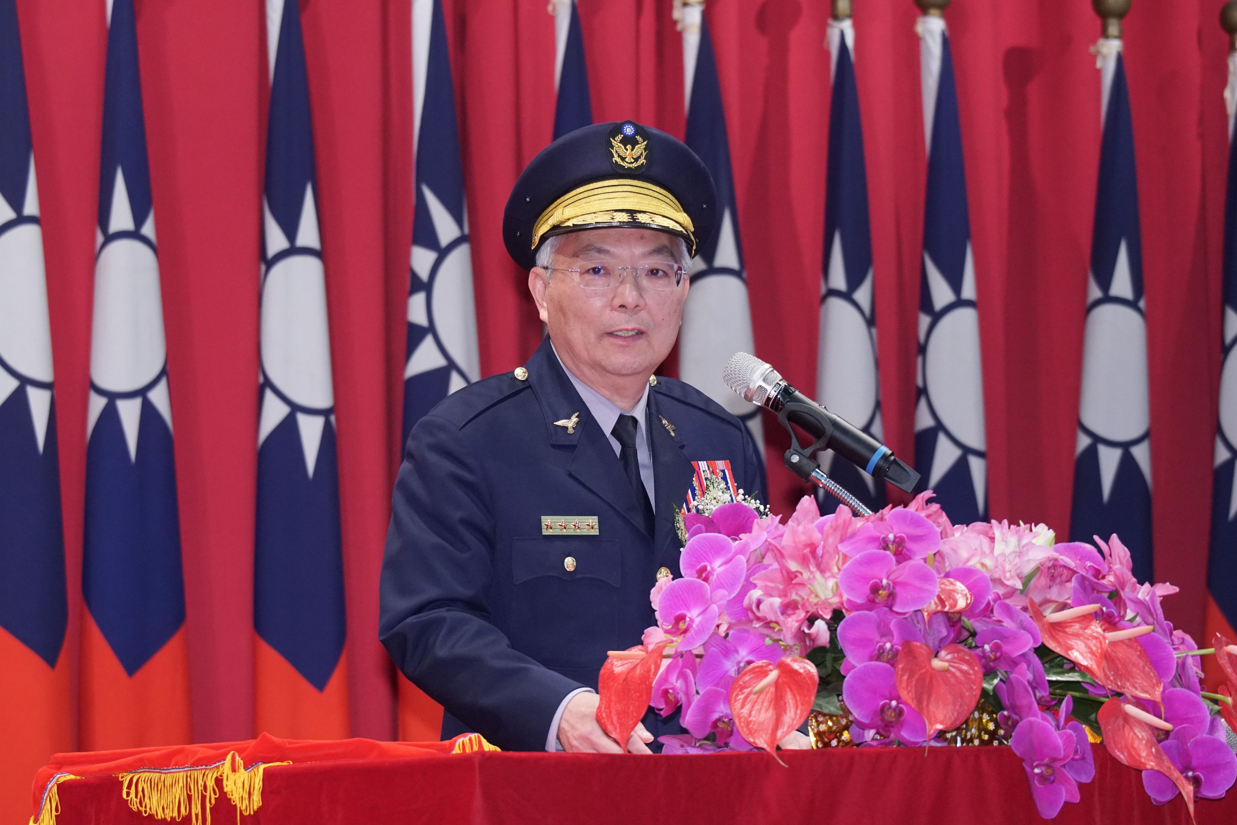 20260120-警政署長張榮興出席刑事局長交接典禮。(蔡親傑攝)