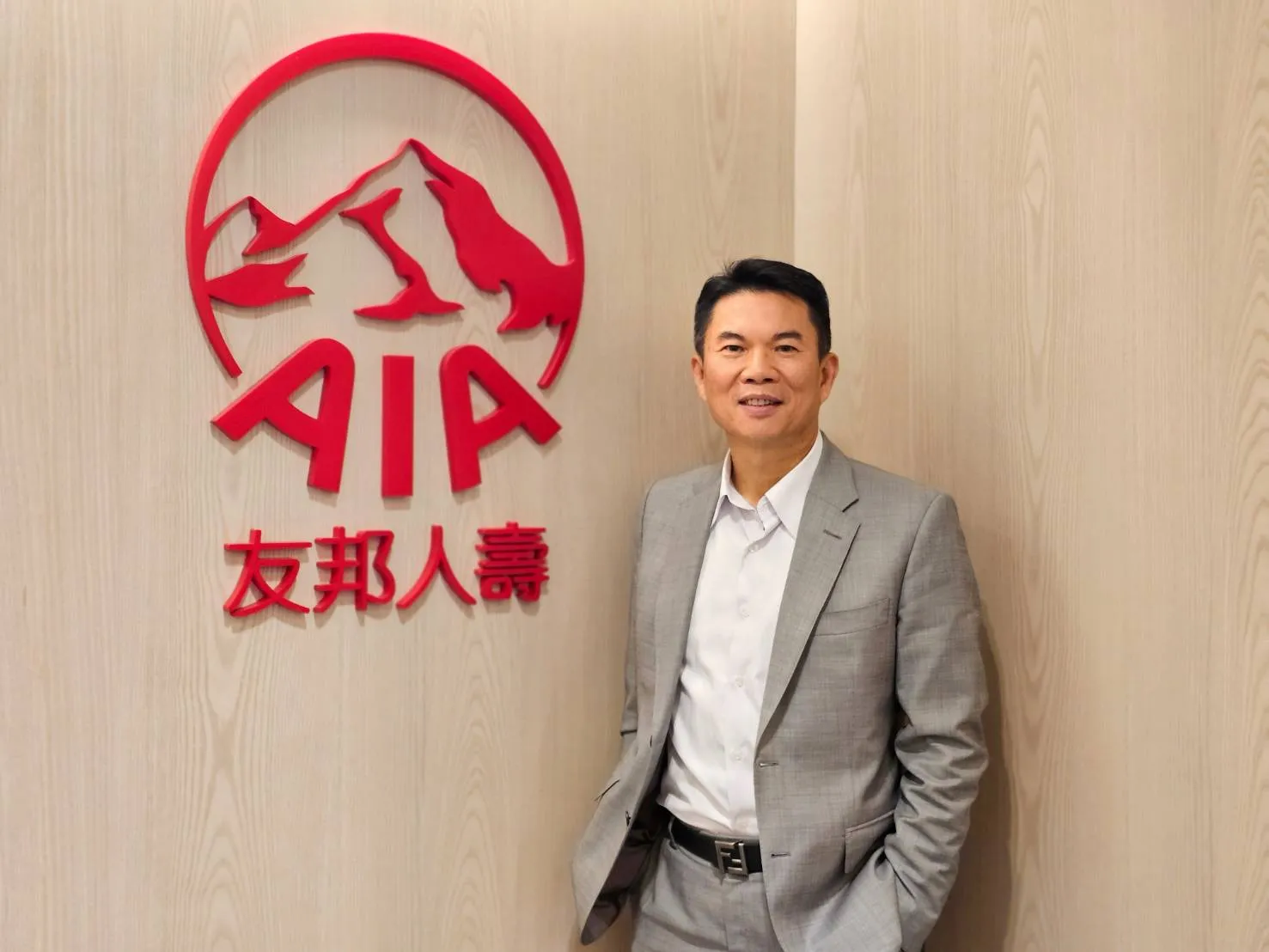 20260120-友邦人壽總經理侯文成。（友邦人壽提供）