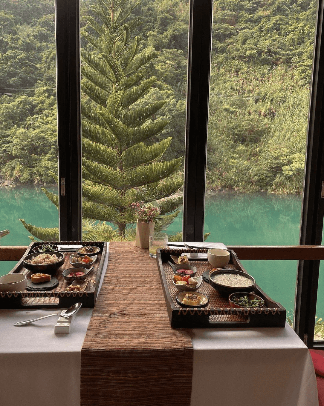 台灣溫泉飯店推薦｜新北烏來溫泉：馥蘭朵烏來渡假酒店。（圖／IG @kaoru.213提供）