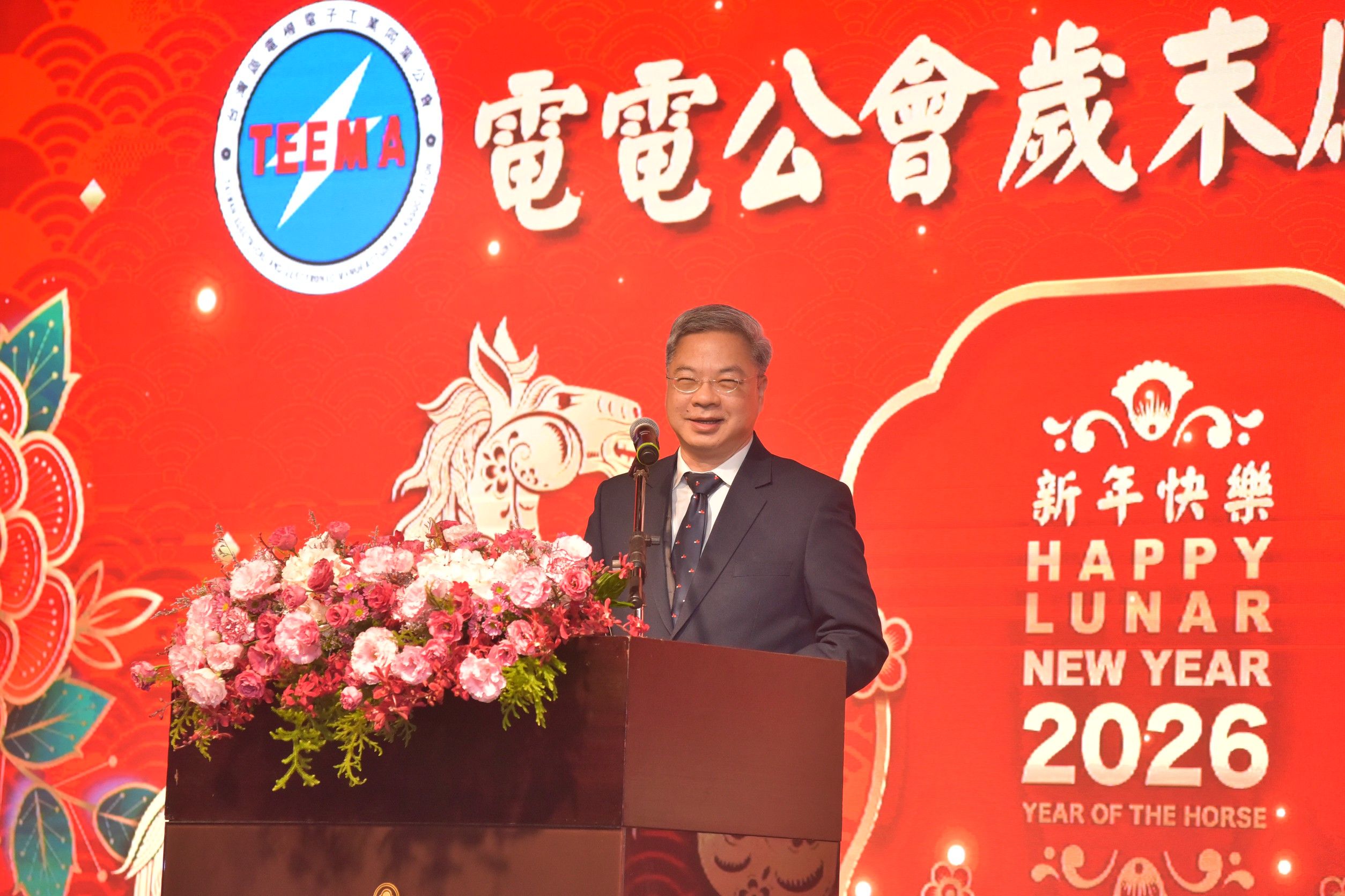 經濟部龔明鑫部長。（電電公會提供）