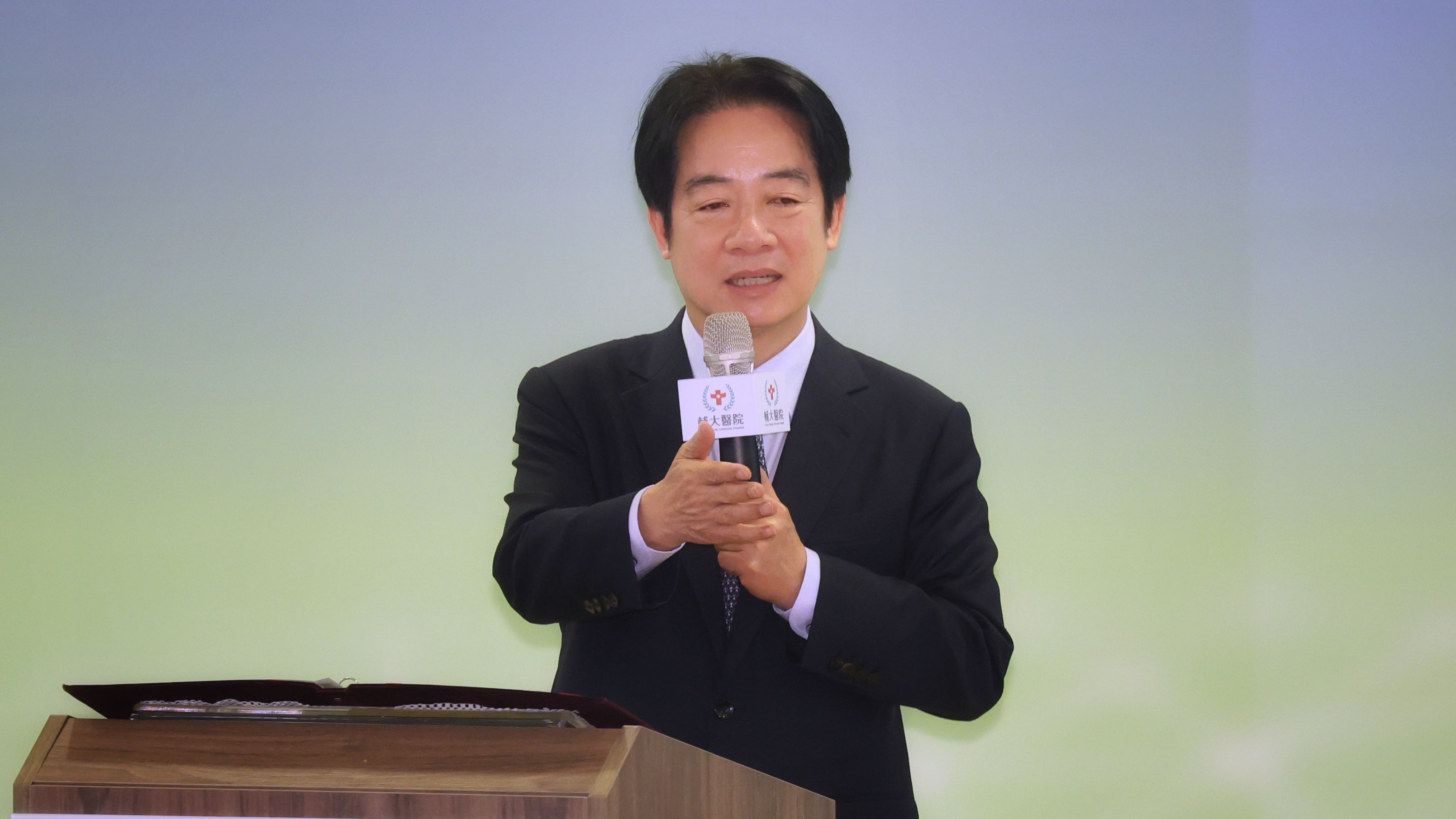 20260124-總統賴清德24日出席輔仁大學附設醫院「健康台灣 深耕論壇」。（柯承惠攝）