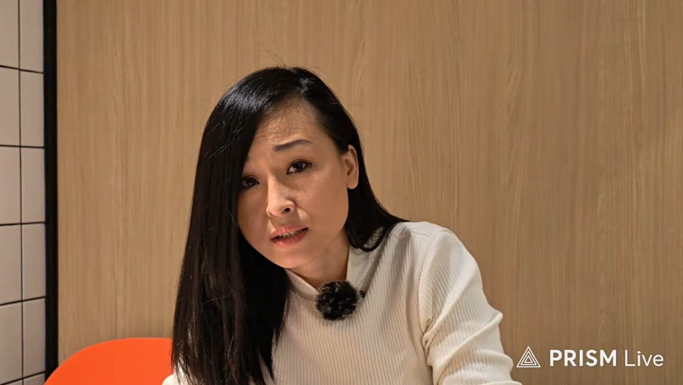 20260126-陳語倢11日曾在直播中稱造謠波及到她的孩子，對此感到不滿。（取自陳語倢YouTube）