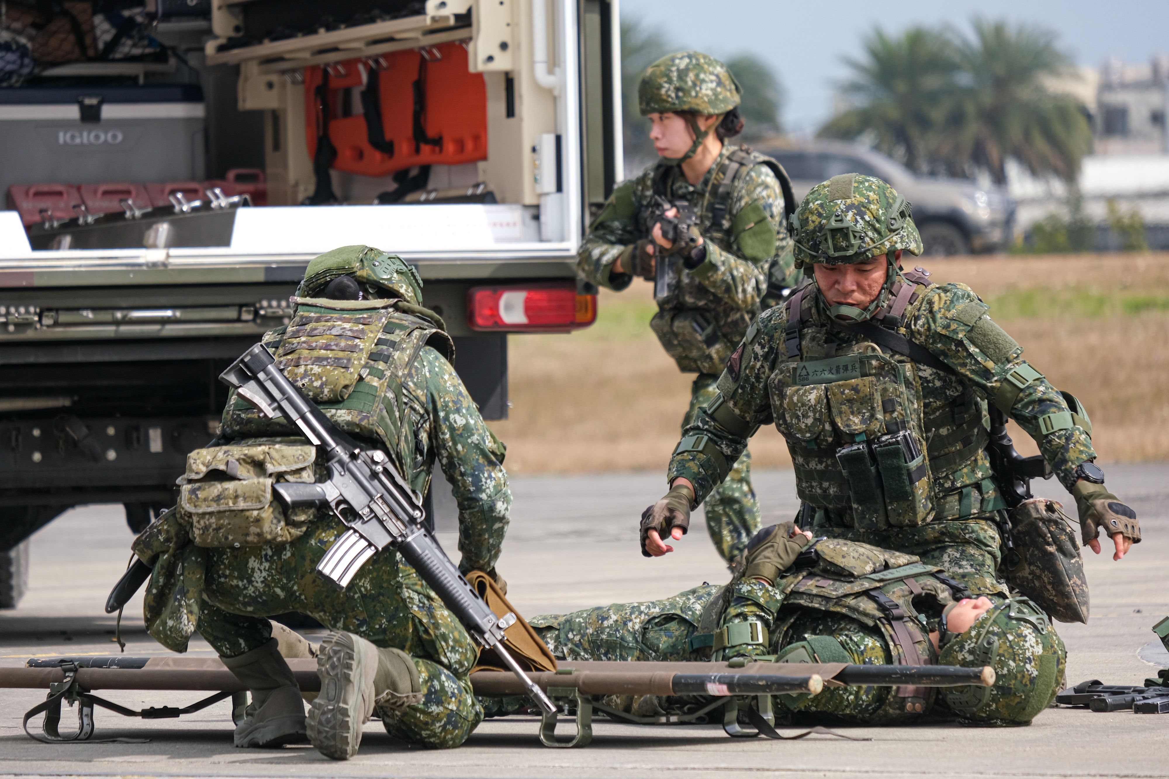 20260127-國防部27日舉辦「國軍115年春節加強戰備媒體邀訪活動」。（劉偉宏攝）