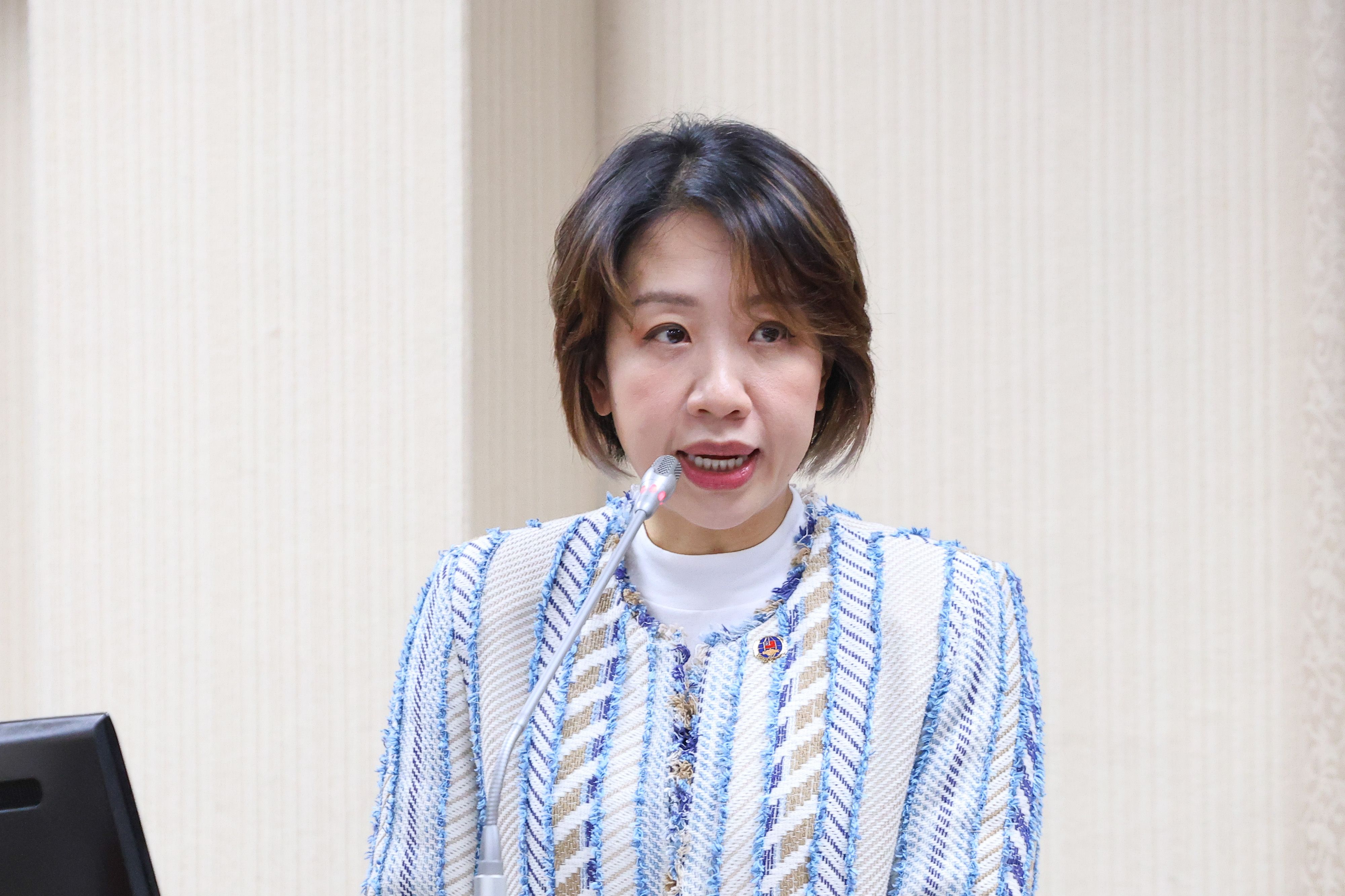 20260129-僑委會副委員長李妍慧29日於外交國防委員會備詢。（顏麟宇攝）