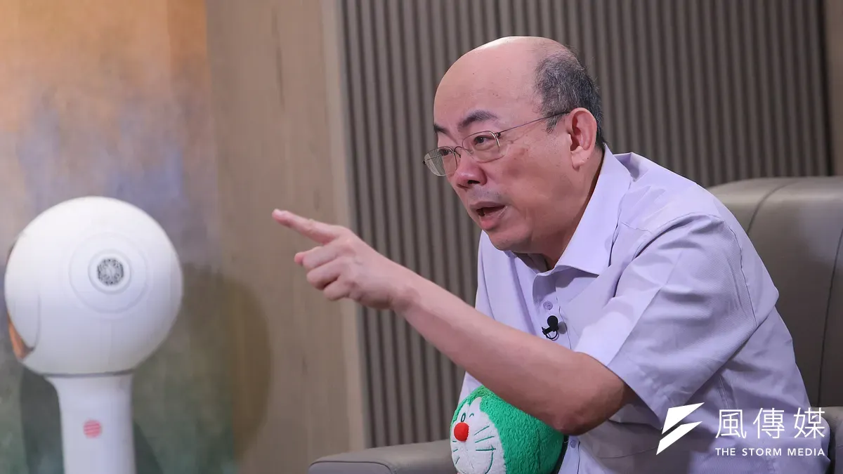 郭正亮直言，若要讓國民黨新竹縣長候選人初選具備正當性與公信力，「最直接的方式，就是辭去縣黨部主委職務」，讓初選回歸單純競爭。（資料照，圖／顏麟宇攝）