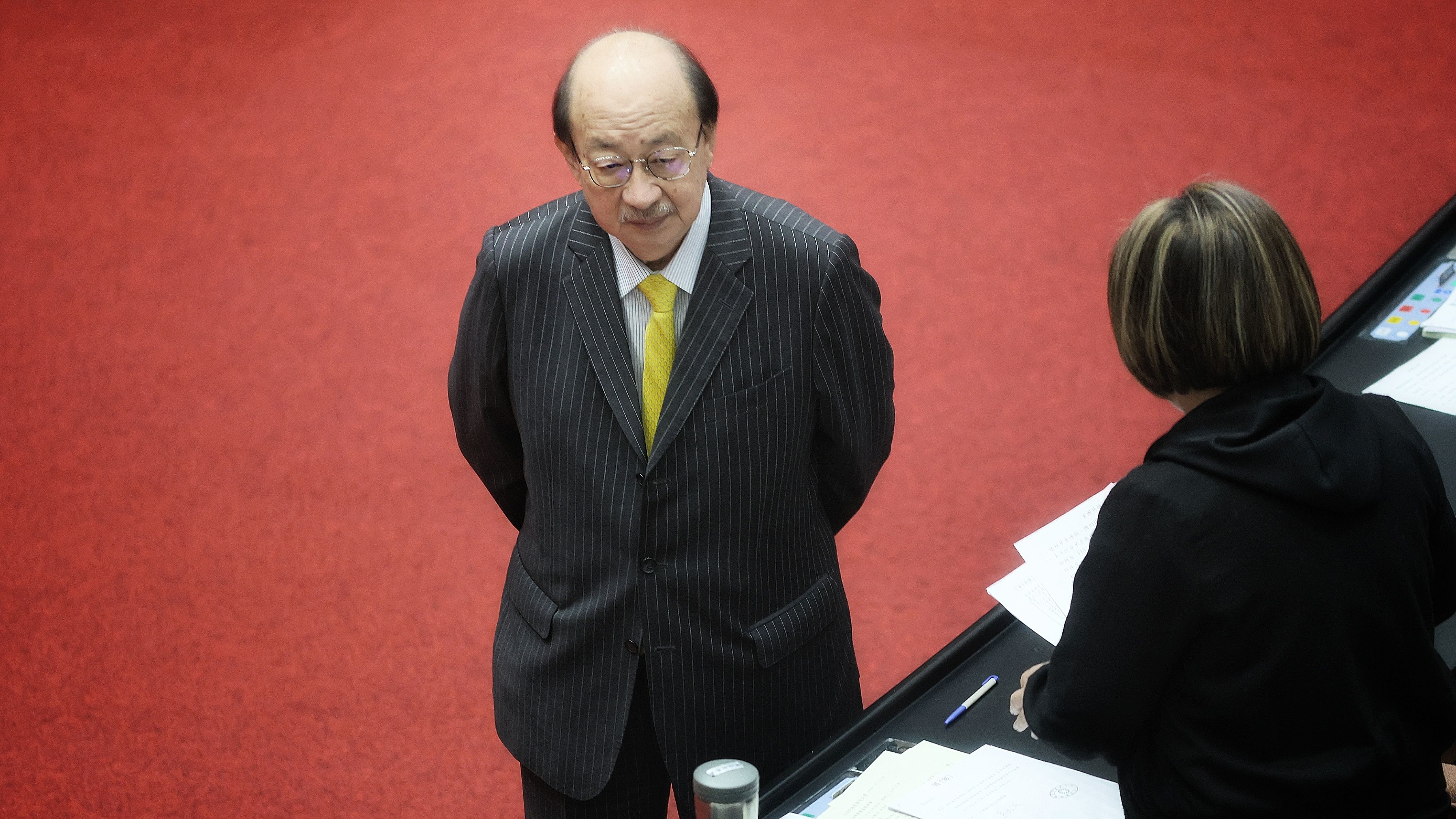 20260130-立委柯建銘30日出席立法院院會。（柯承惠攝）