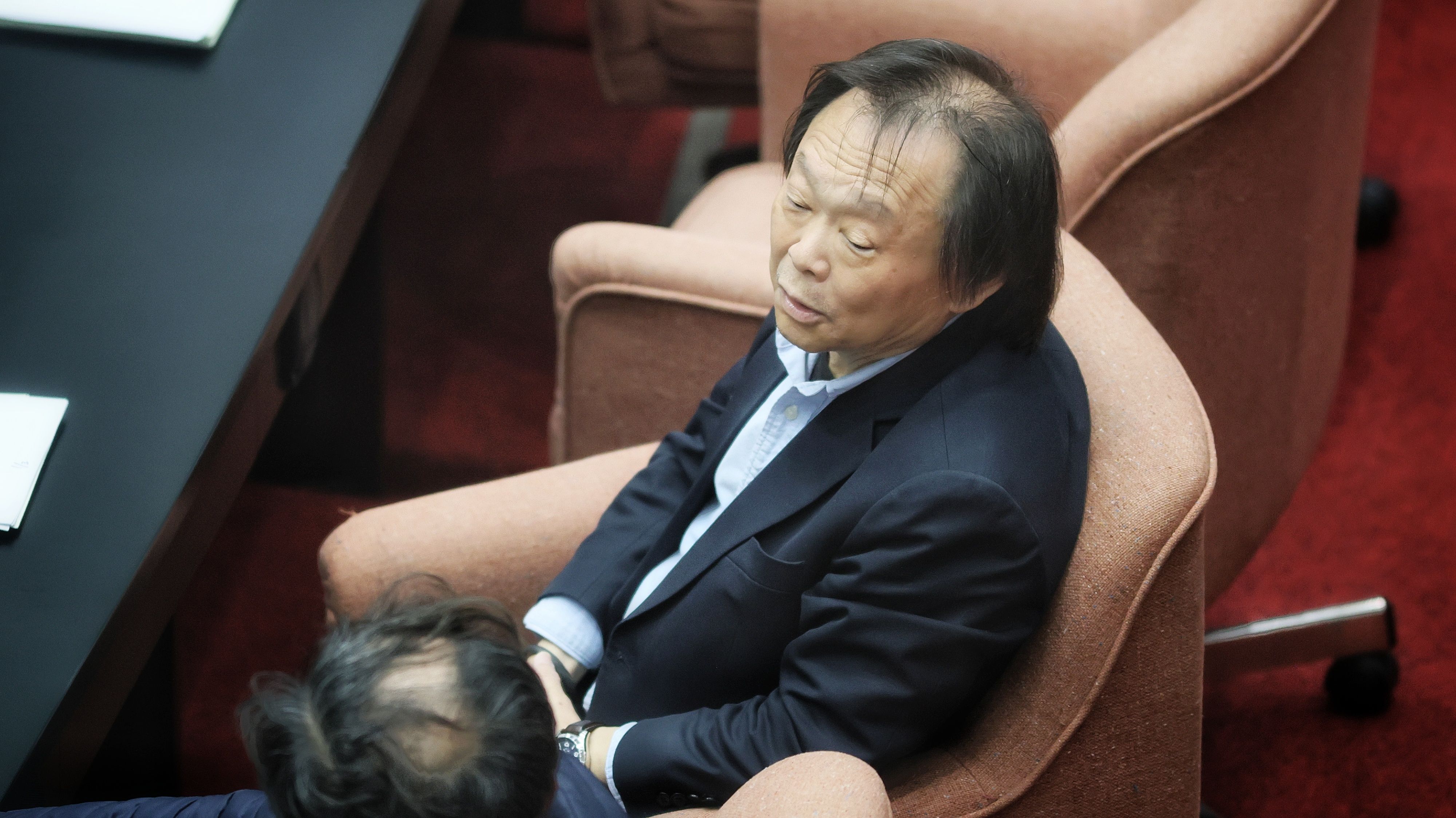 20260130-立委王世堅30日出席立法院院會。（柯承惠攝）