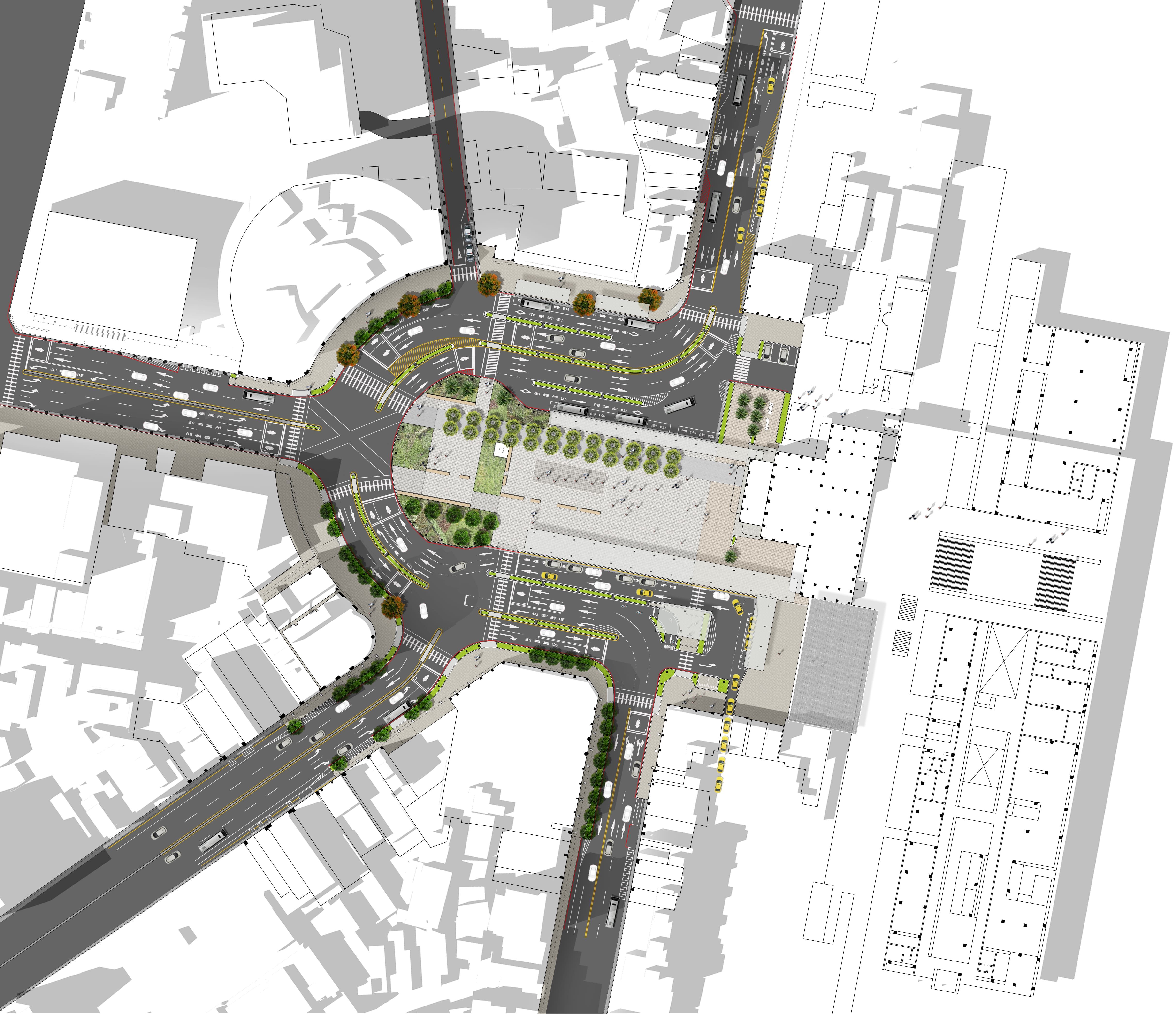 台南火車站前未來將大改造！(圖/台南市府提供)