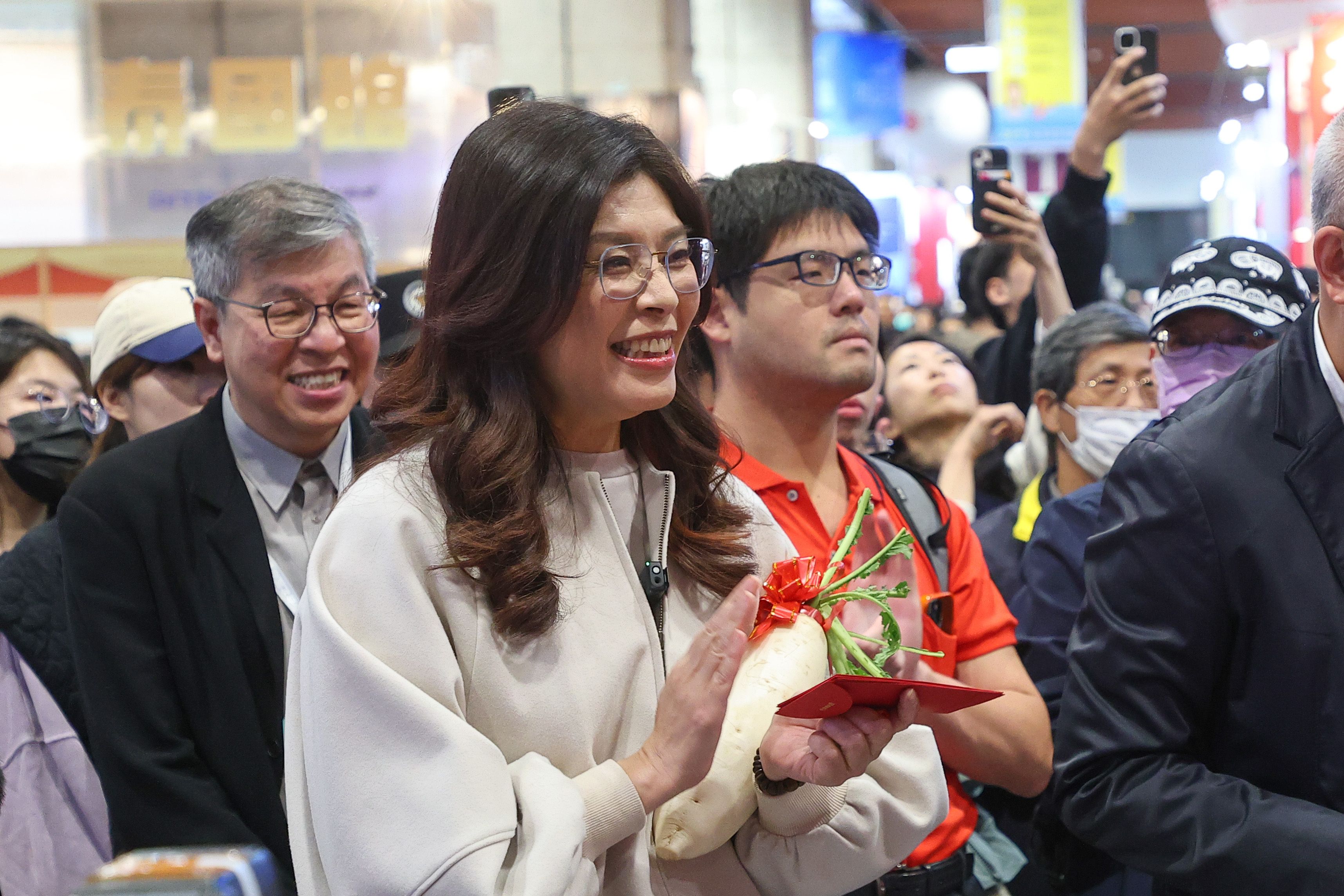 20260203-國民黨主席鄭麗文3日出席「第34屆台北國際書展」。（顏麟宇攝）